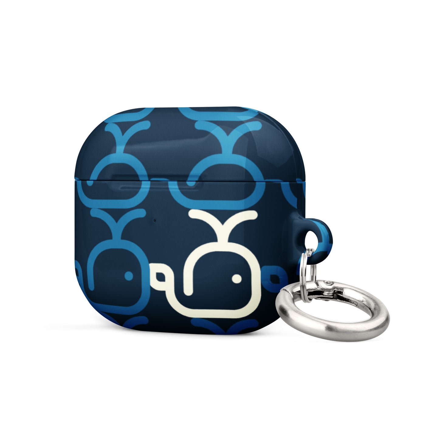 Case for AirPods® Whales Blues/Blue