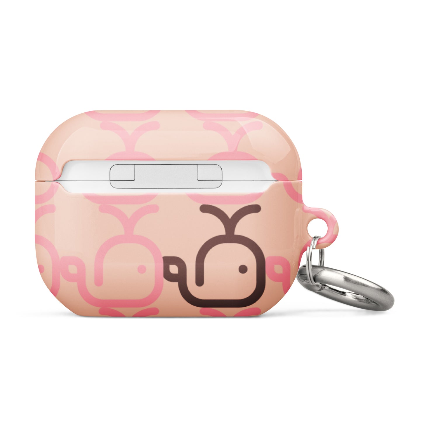 Case for AirPods® Whales Pink/Pink