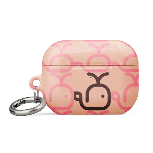 Case for AirPods® Whales Pink/Pink