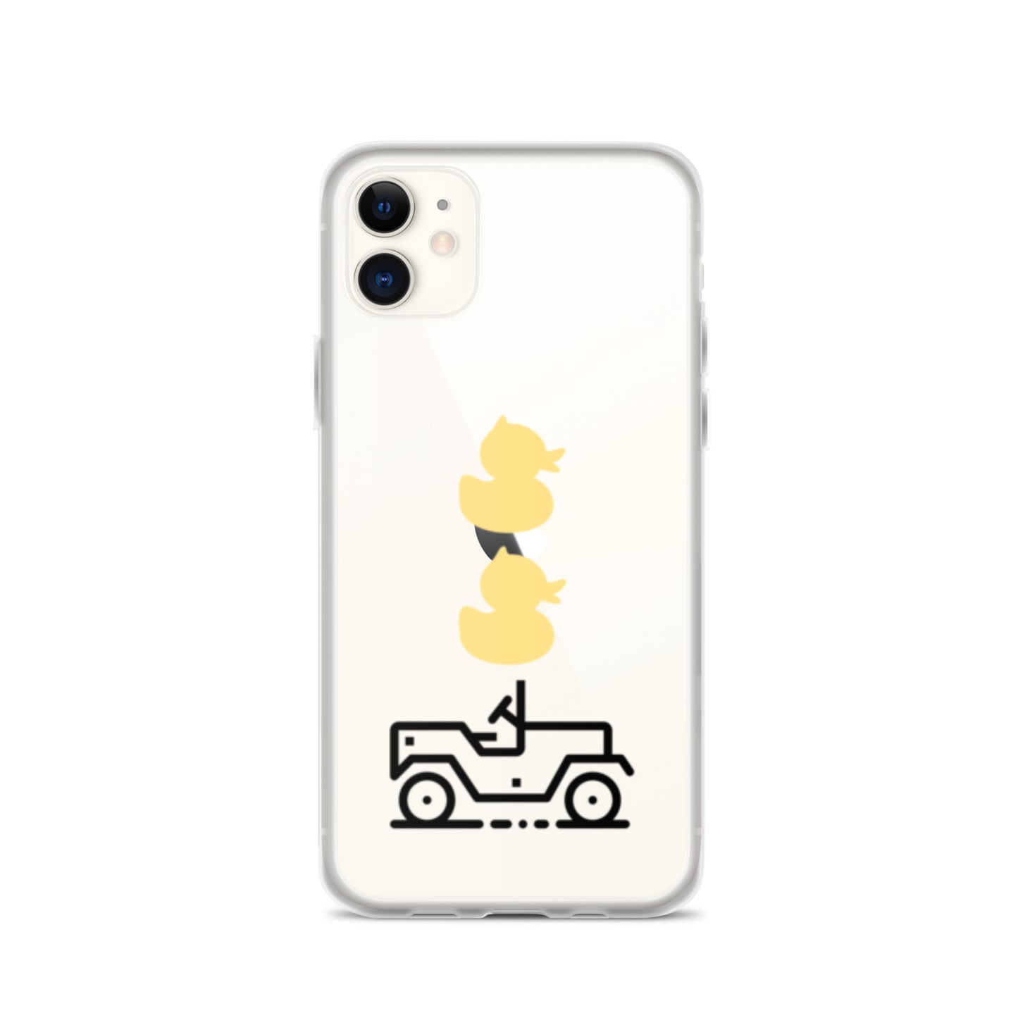 Clear Case for iPhone® Duck Duck 4x4