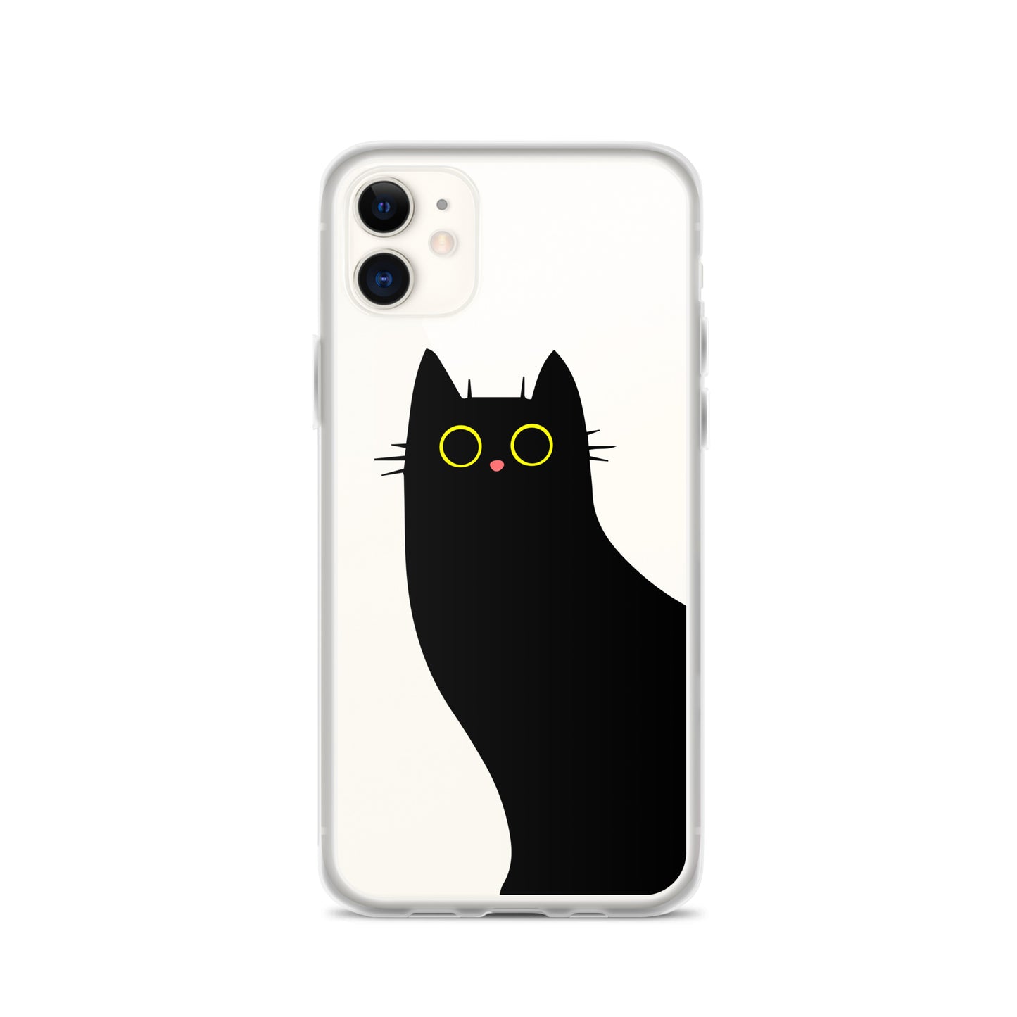 Clear Case for iPhone® Cat Watch