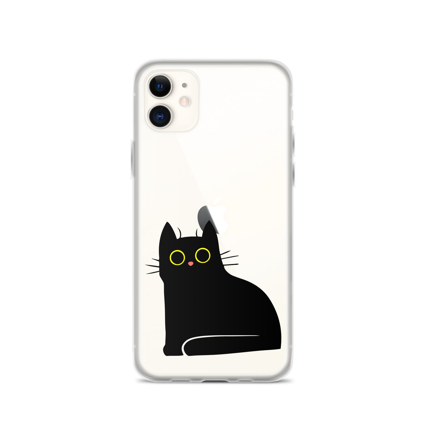 Clear Case for iPhone® Cat Sit