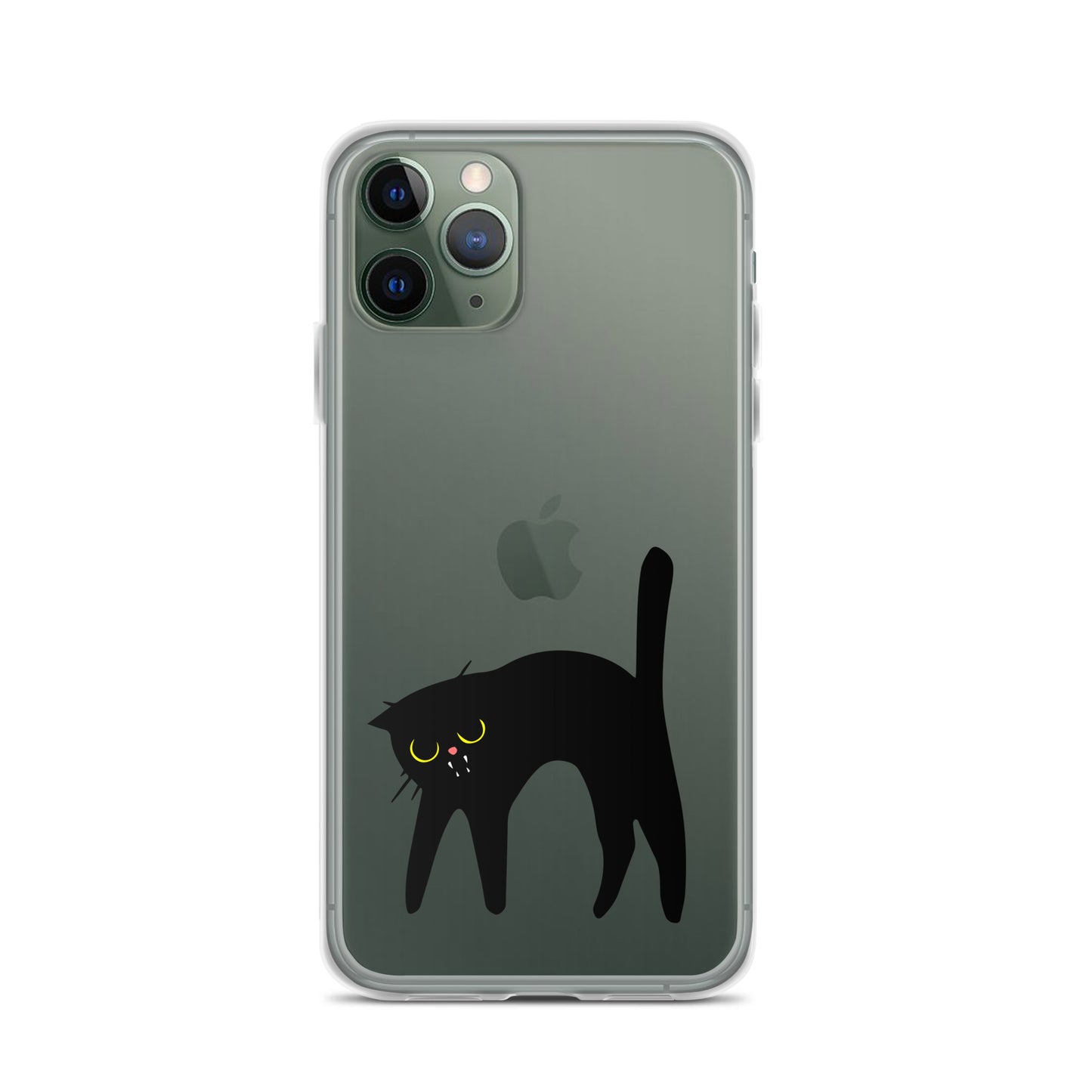 Clear Case for iPhone® Mad Cat