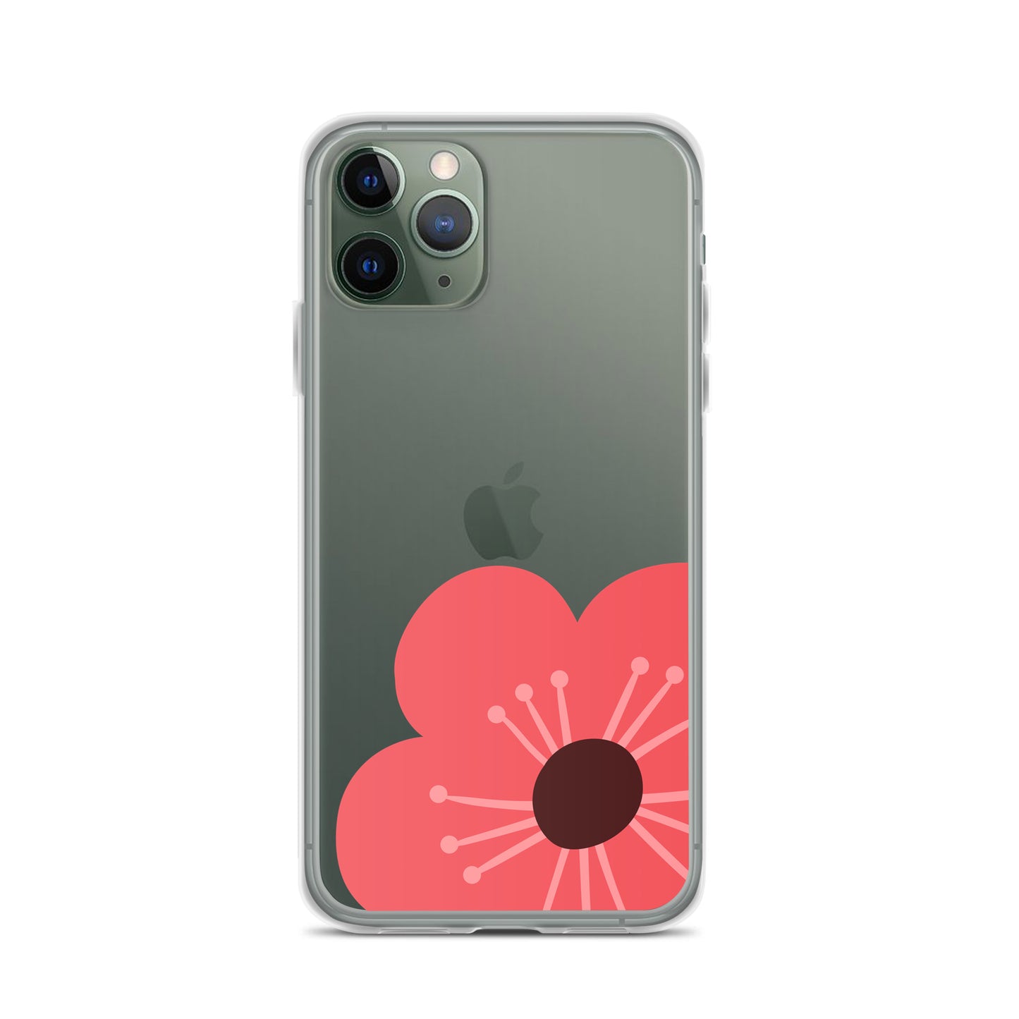 Clear Case for iPhone® Flower