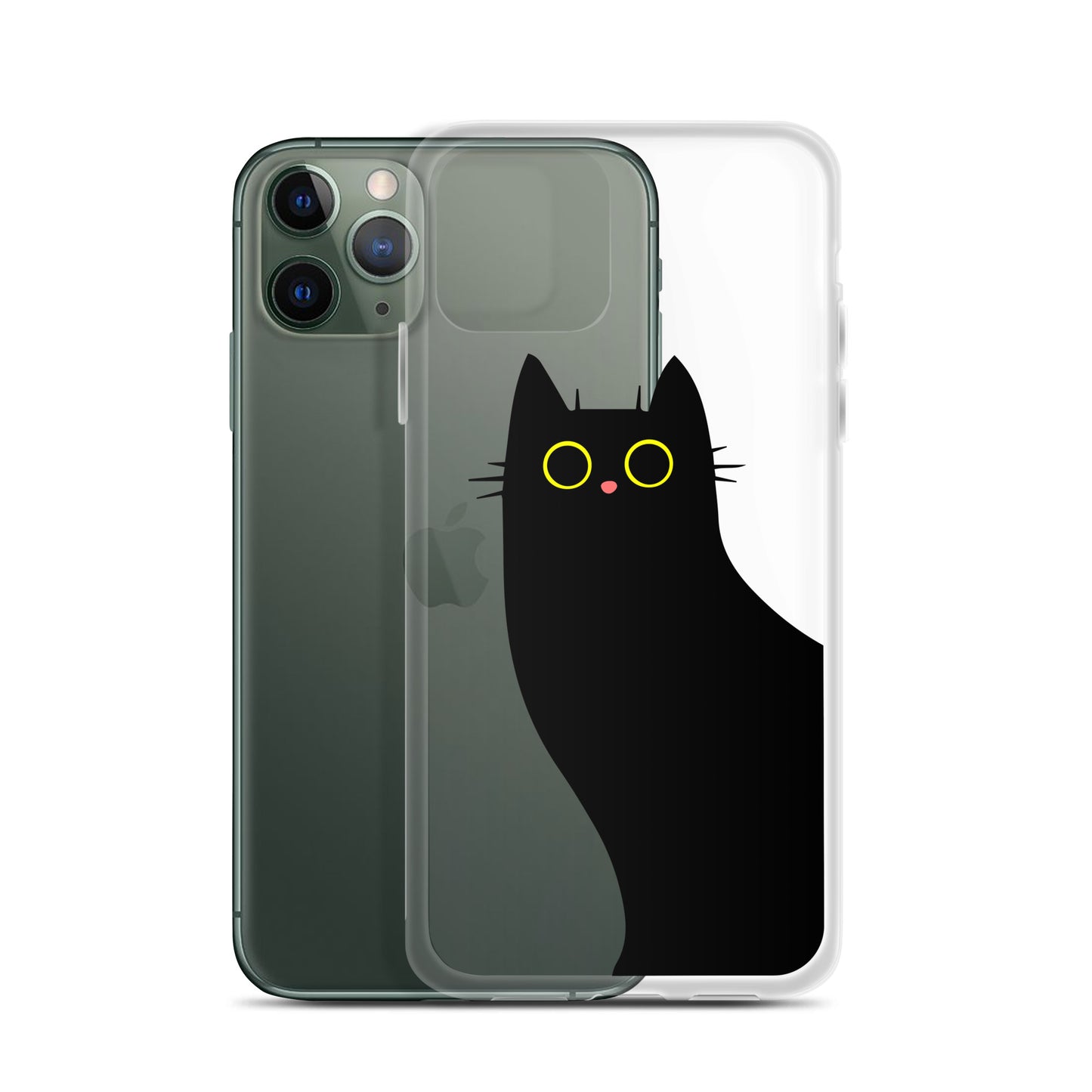 Clear Case for iPhone® Cat Watch