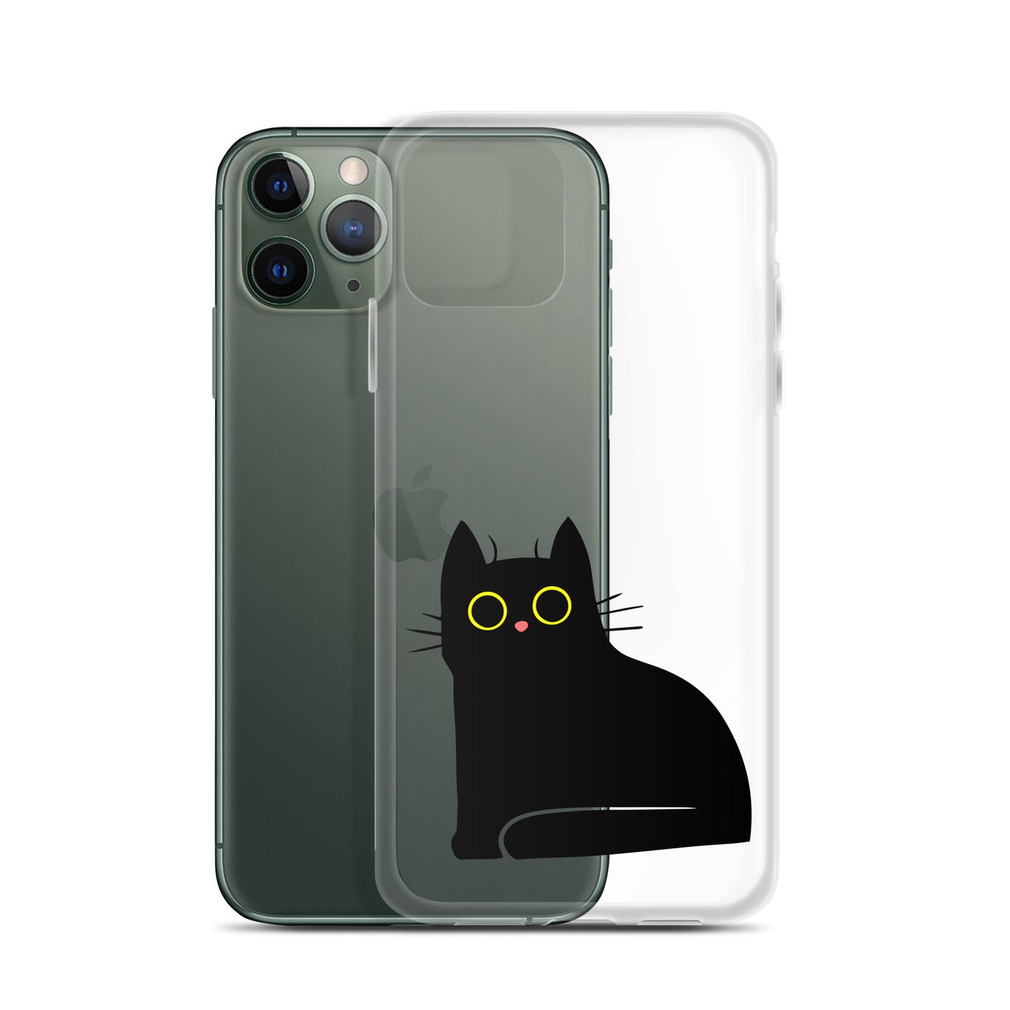 Clear Case for iPhone® Cat Sit