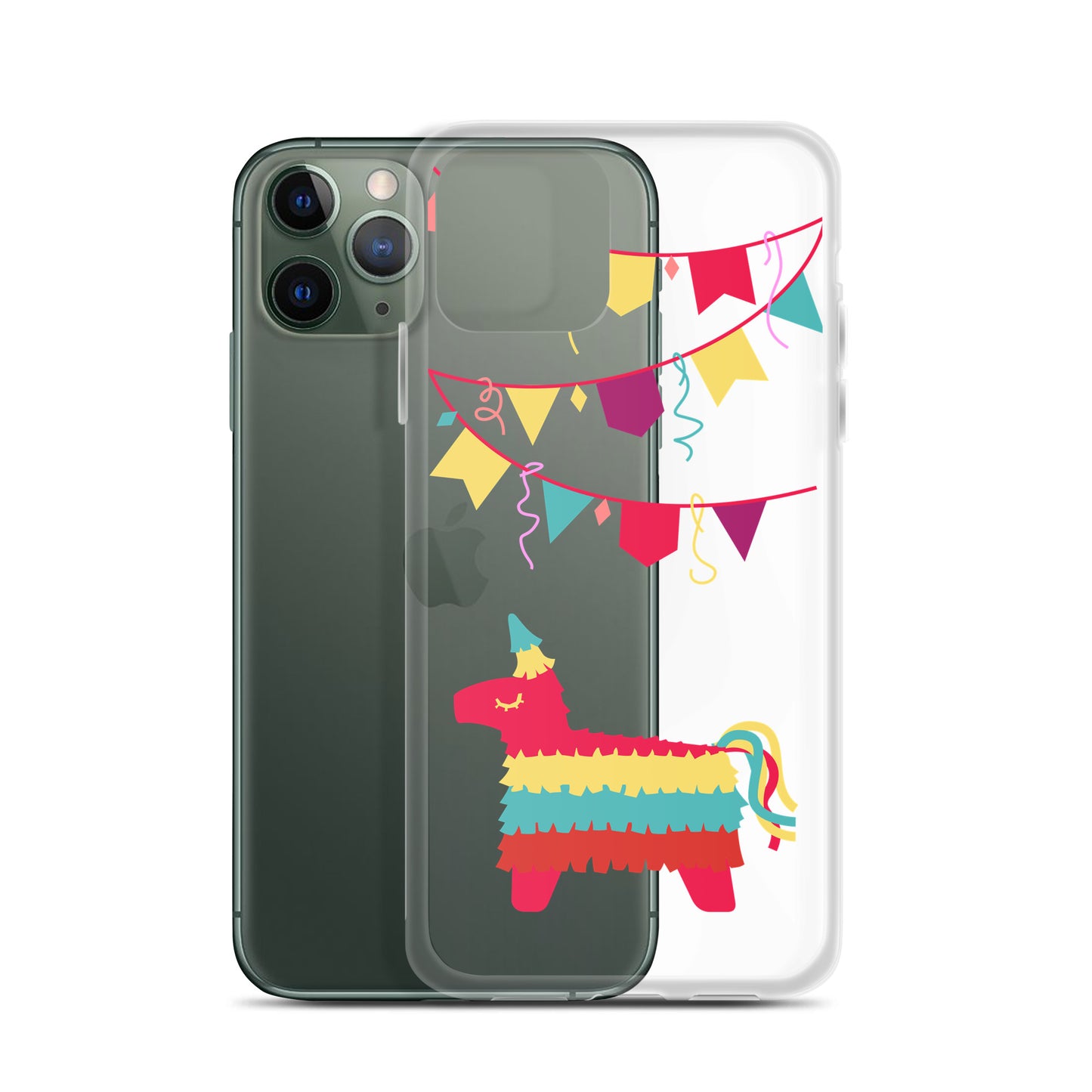 Clear Case for iPhone® Pinata Party