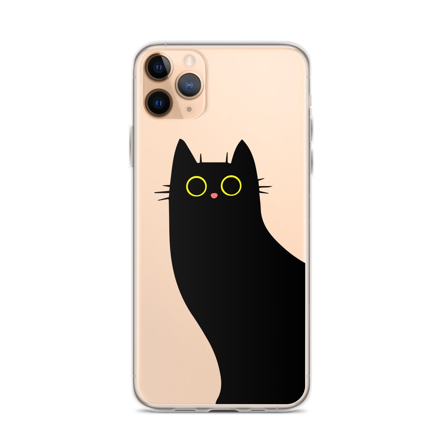 Clear Case for iPhone® Cat Watch