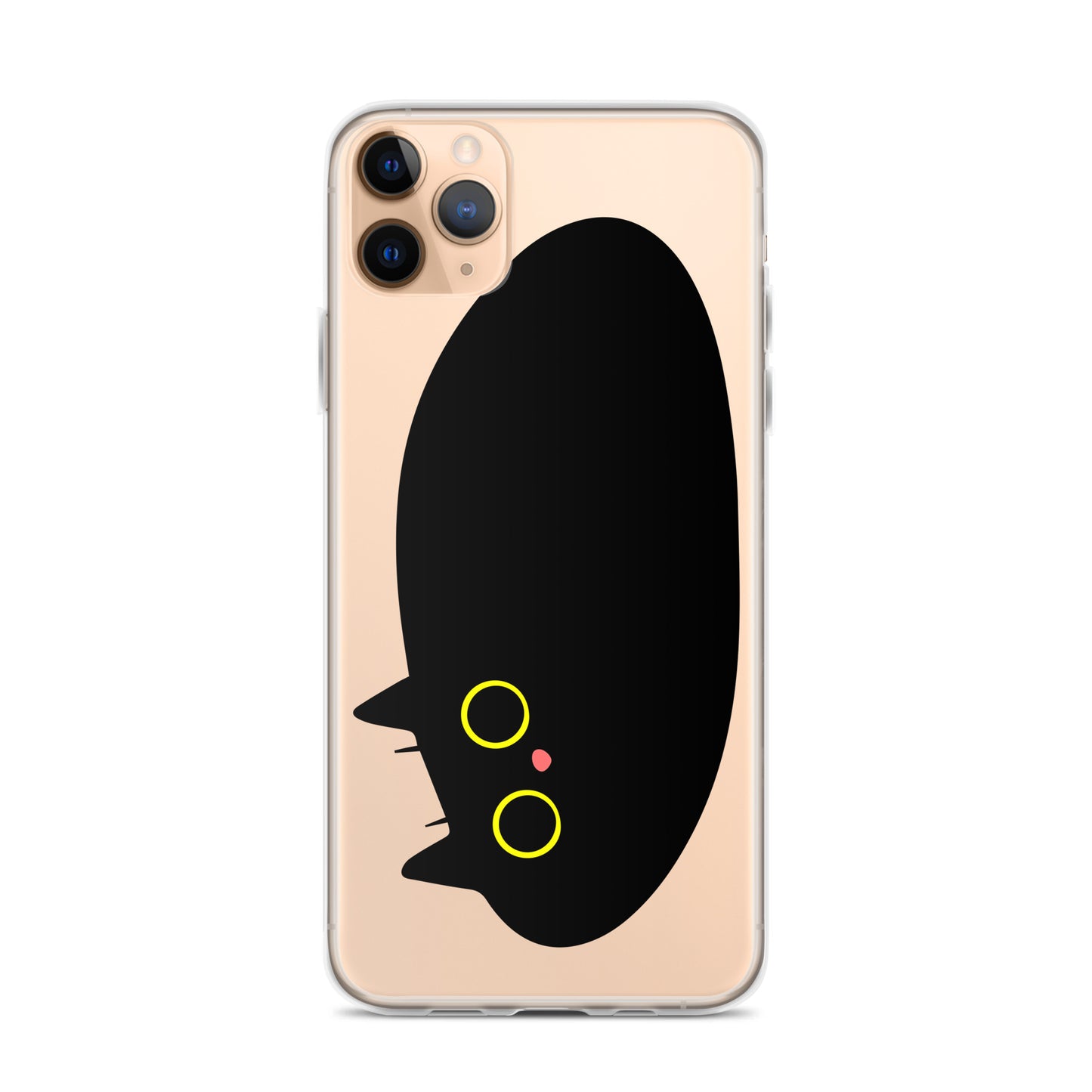 Clear Case for iPhone® Cat Puddle