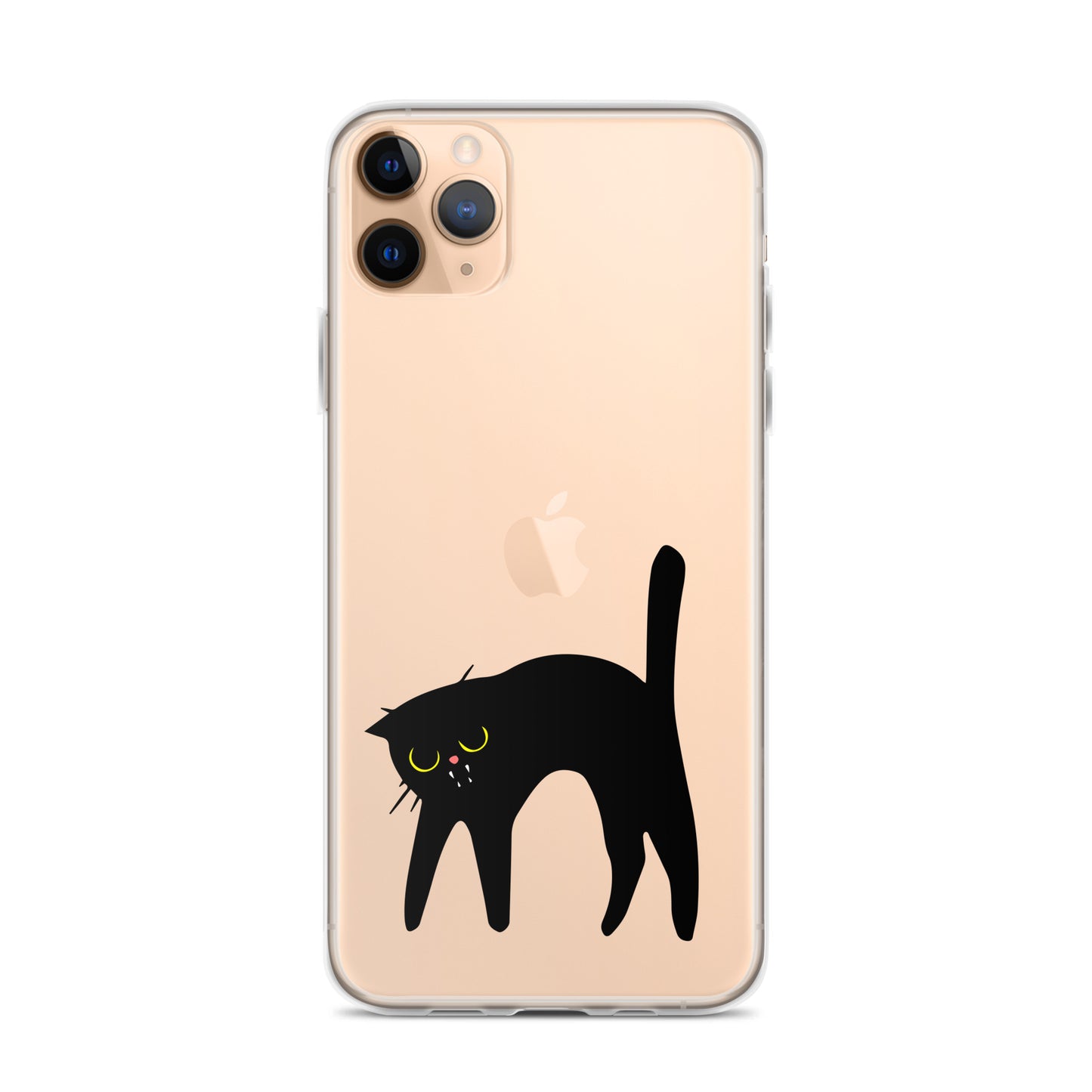 Clear Case for iPhone® Mad Cat