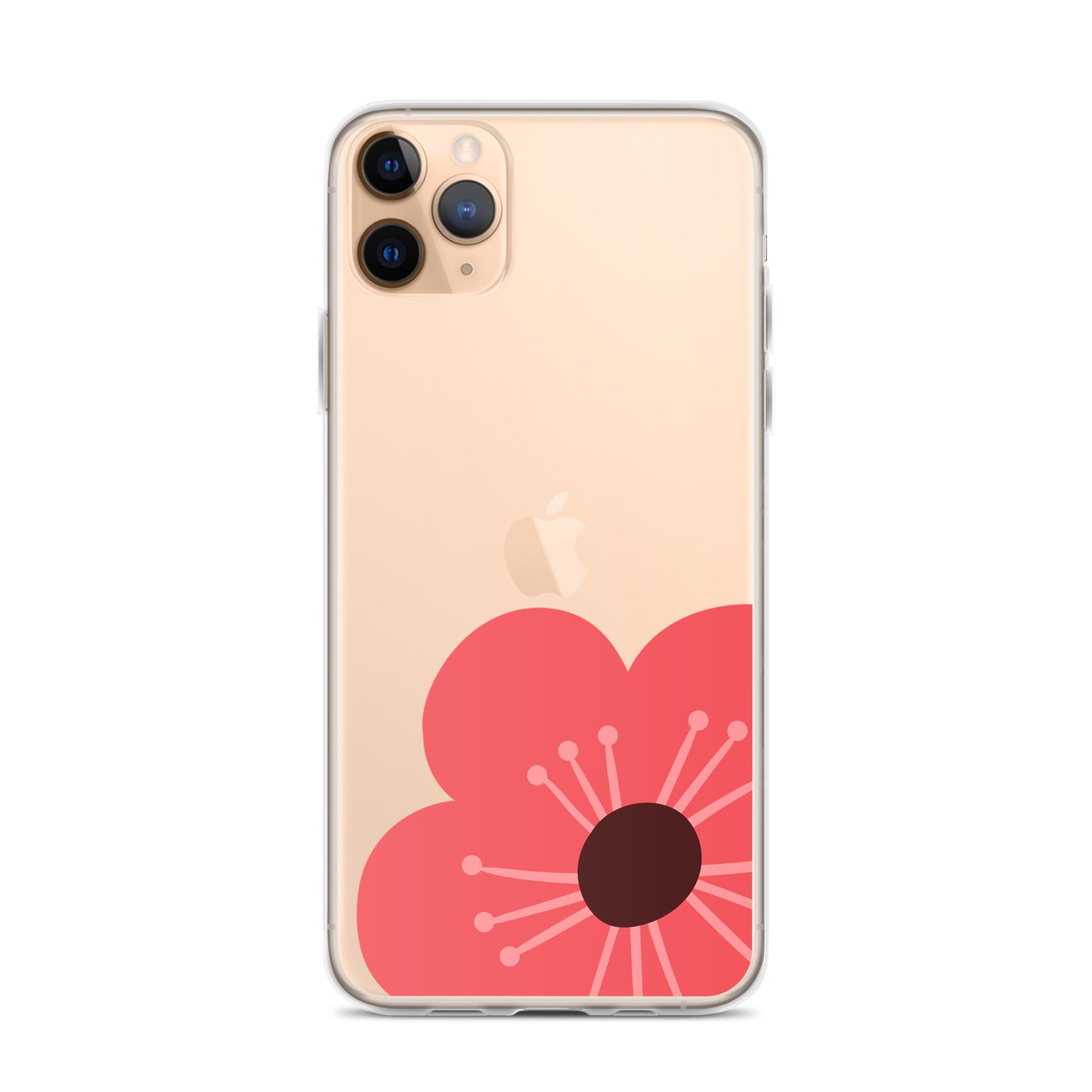 Clear Case for iPhone® Flower