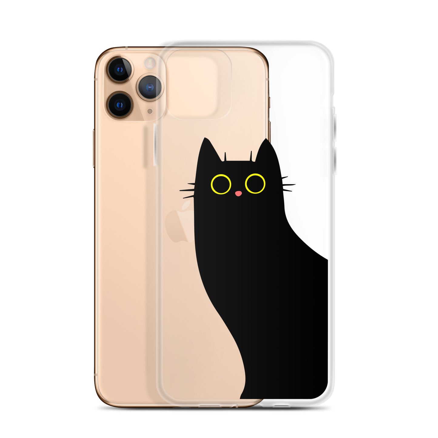 Clear Case for iPhone® Cat Watch