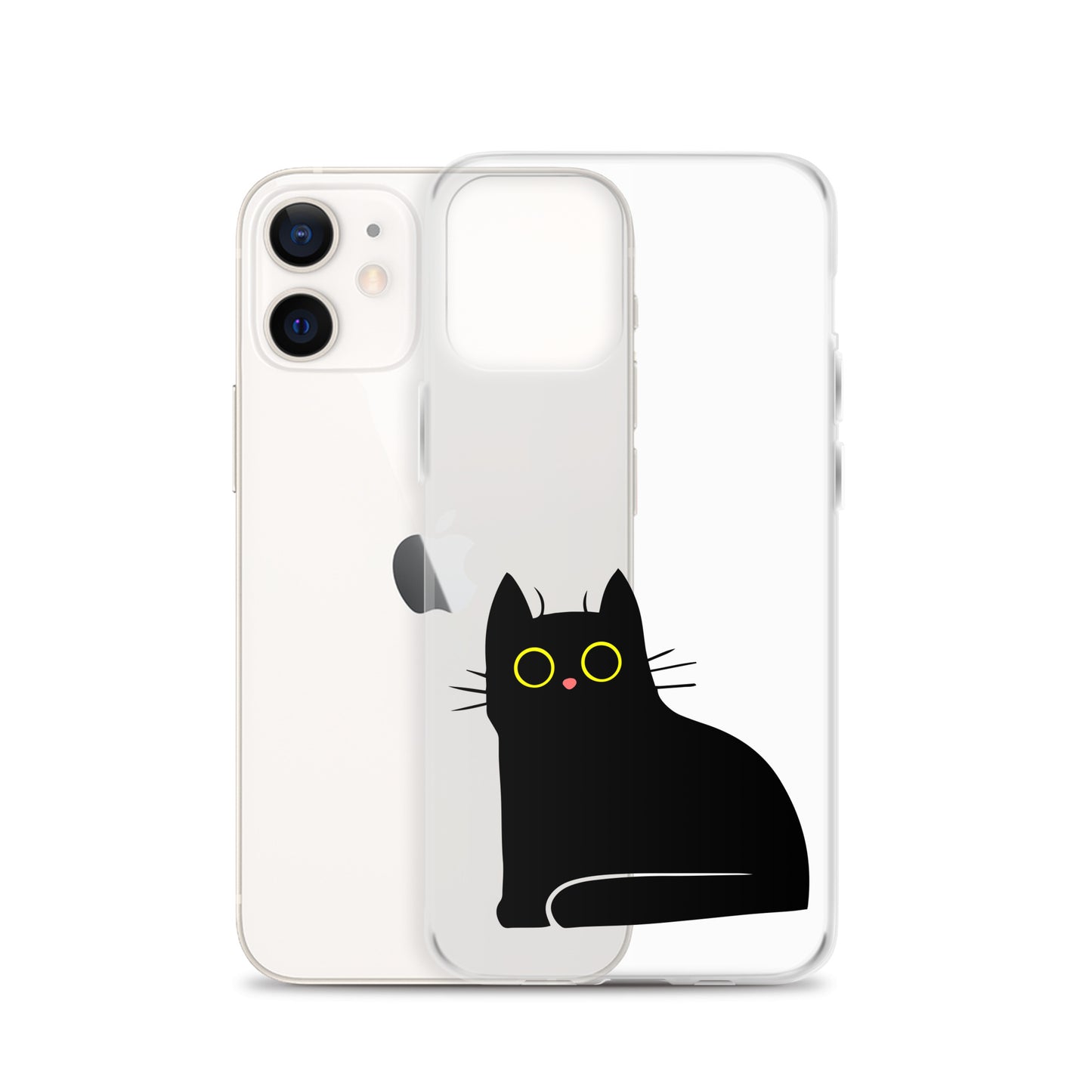 Clear Case for iPhone® Cat Sit