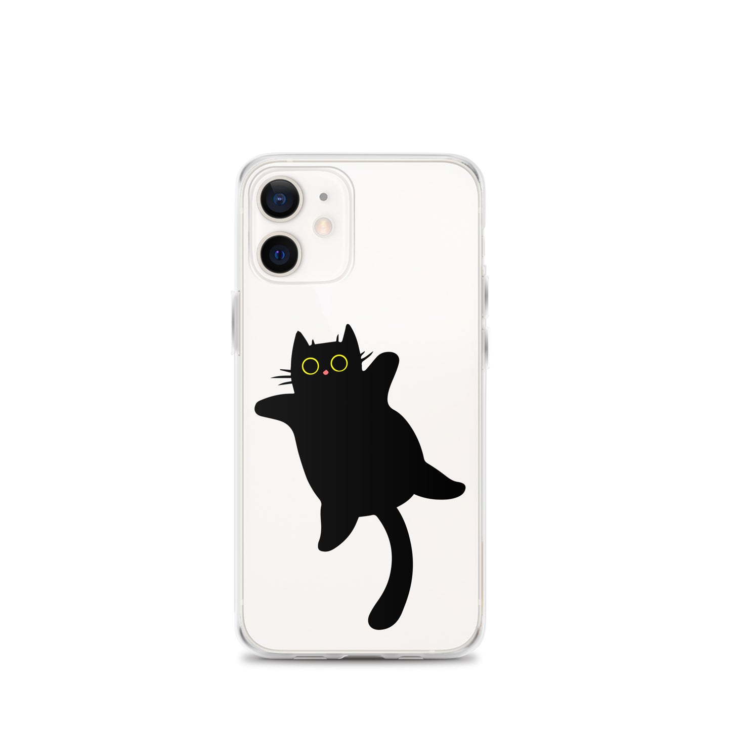 Clear Case for iPhone® Cat Belly Rub