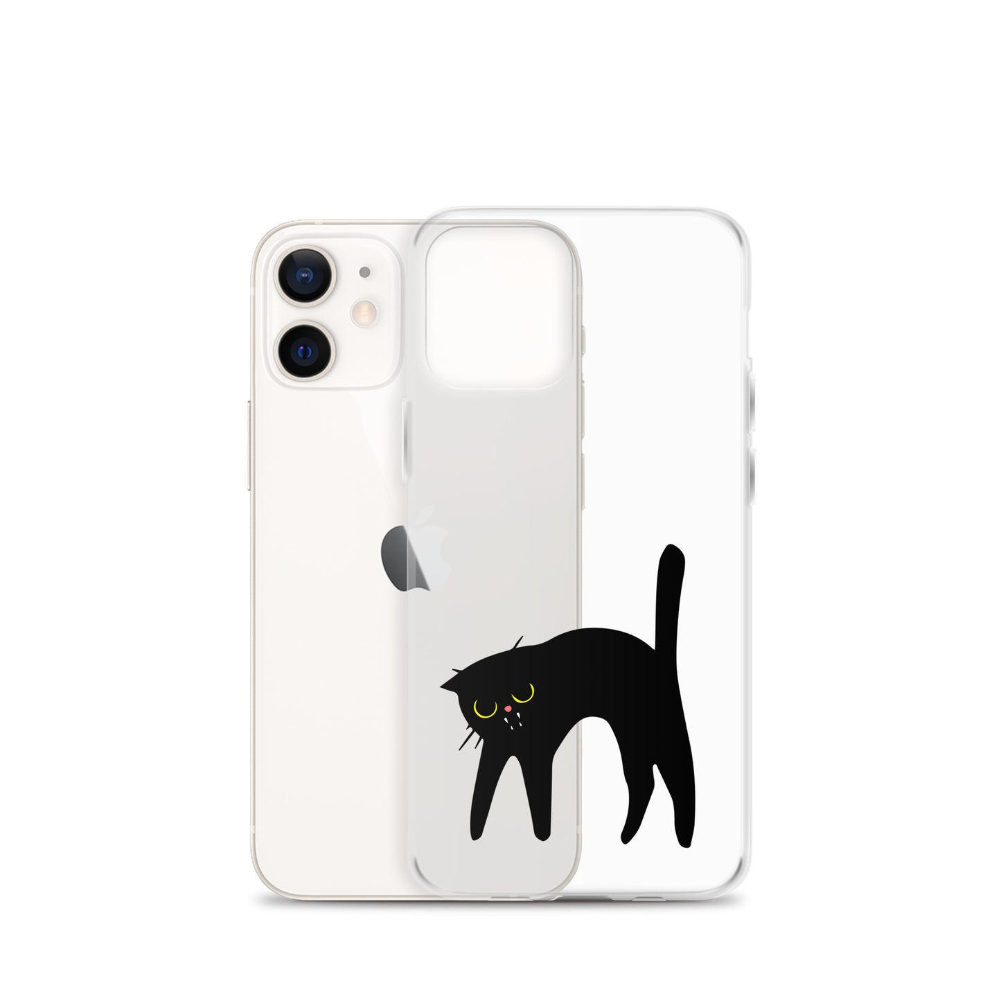 Clear Case for iPhone® Mad Cat