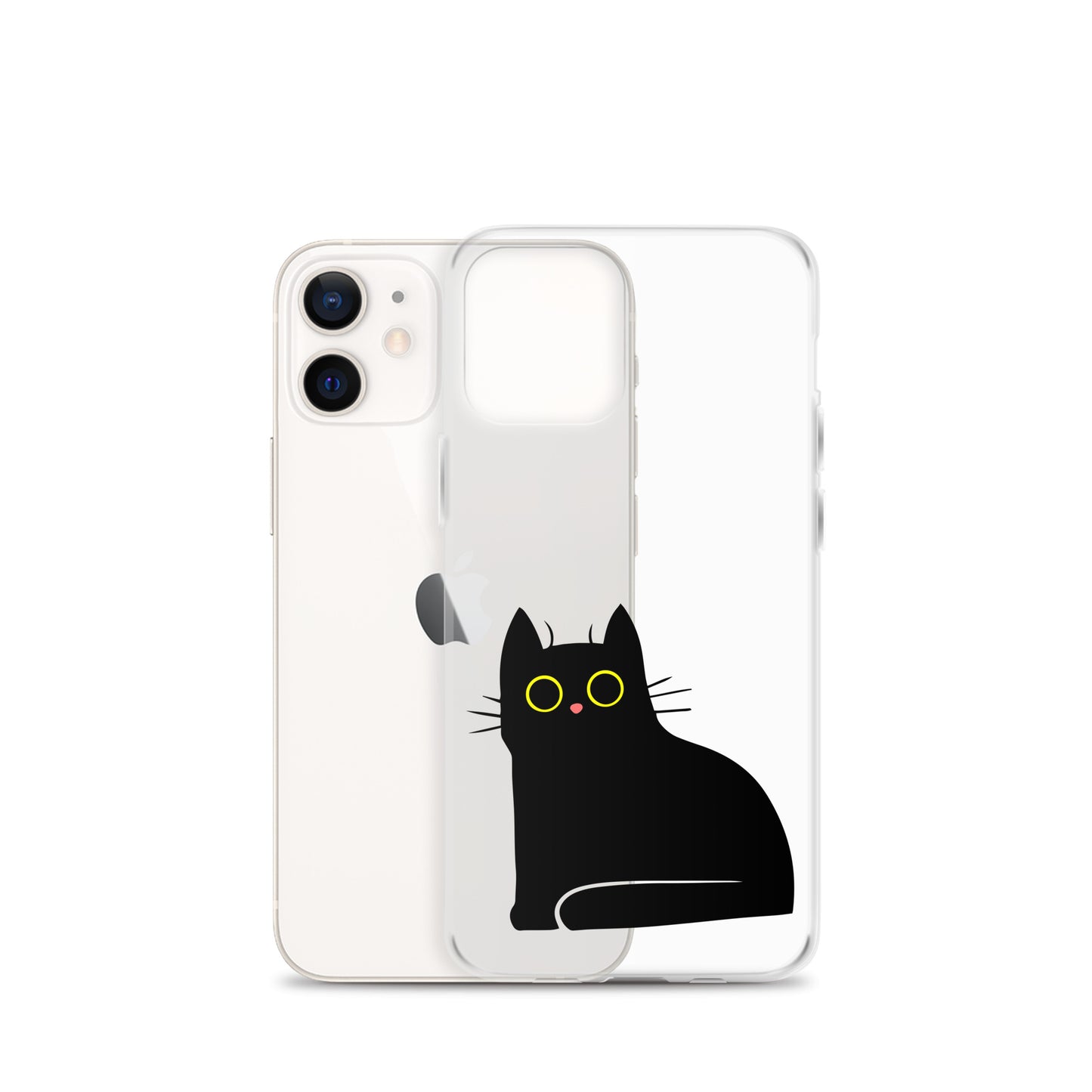 Clear Case for iPhone® Cat Sit