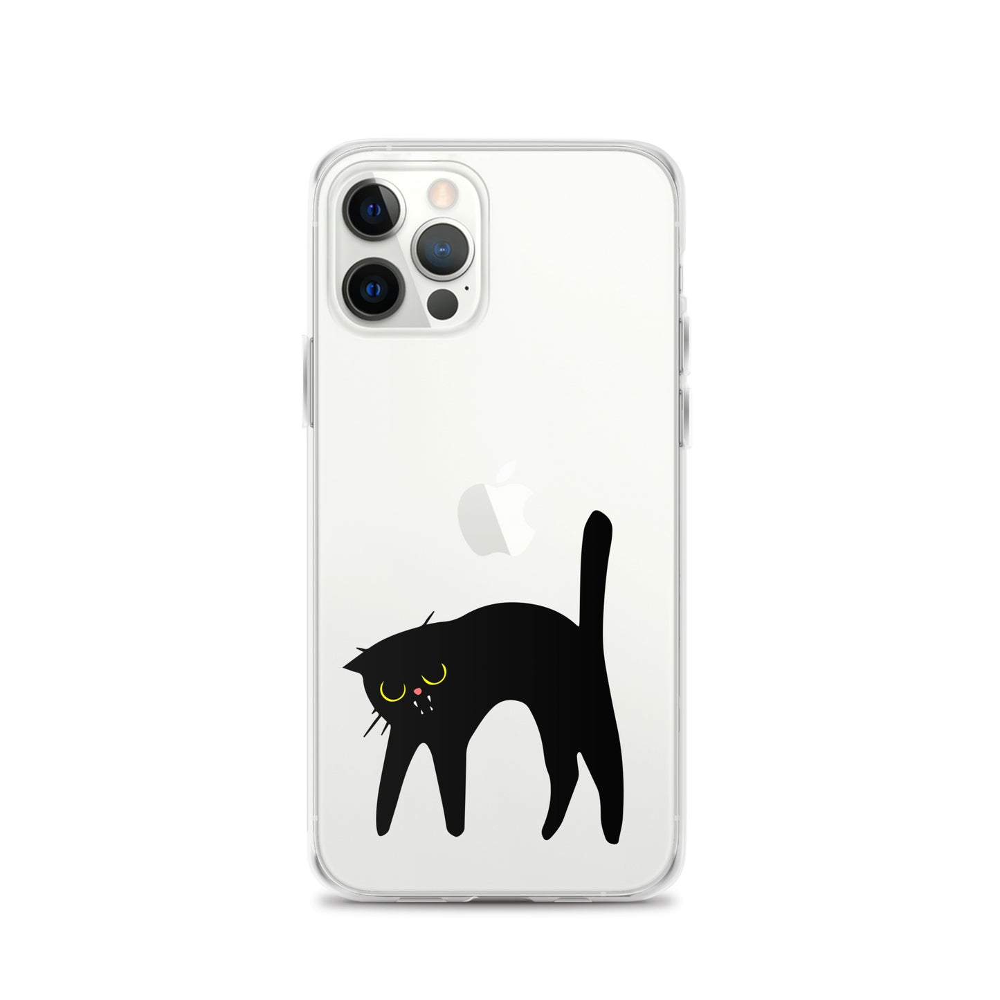 Clear Case for iPhone® Mad Cat