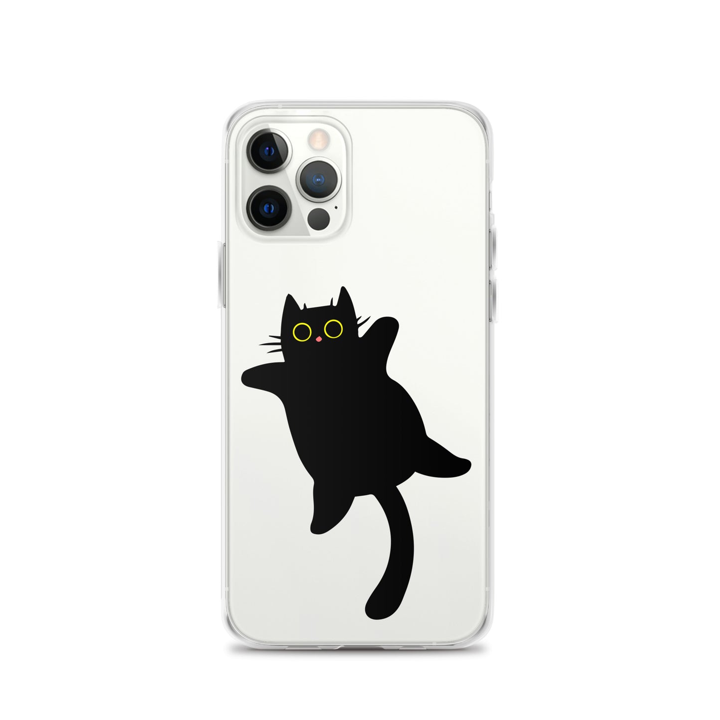 Clear Case for iPhone® Cat Belly Rub