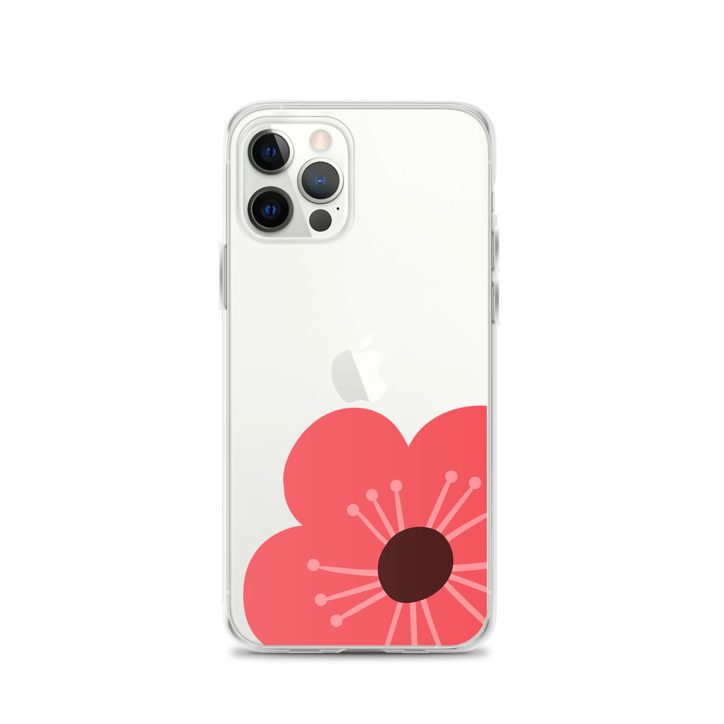 Clear Case for iPhone® Flower