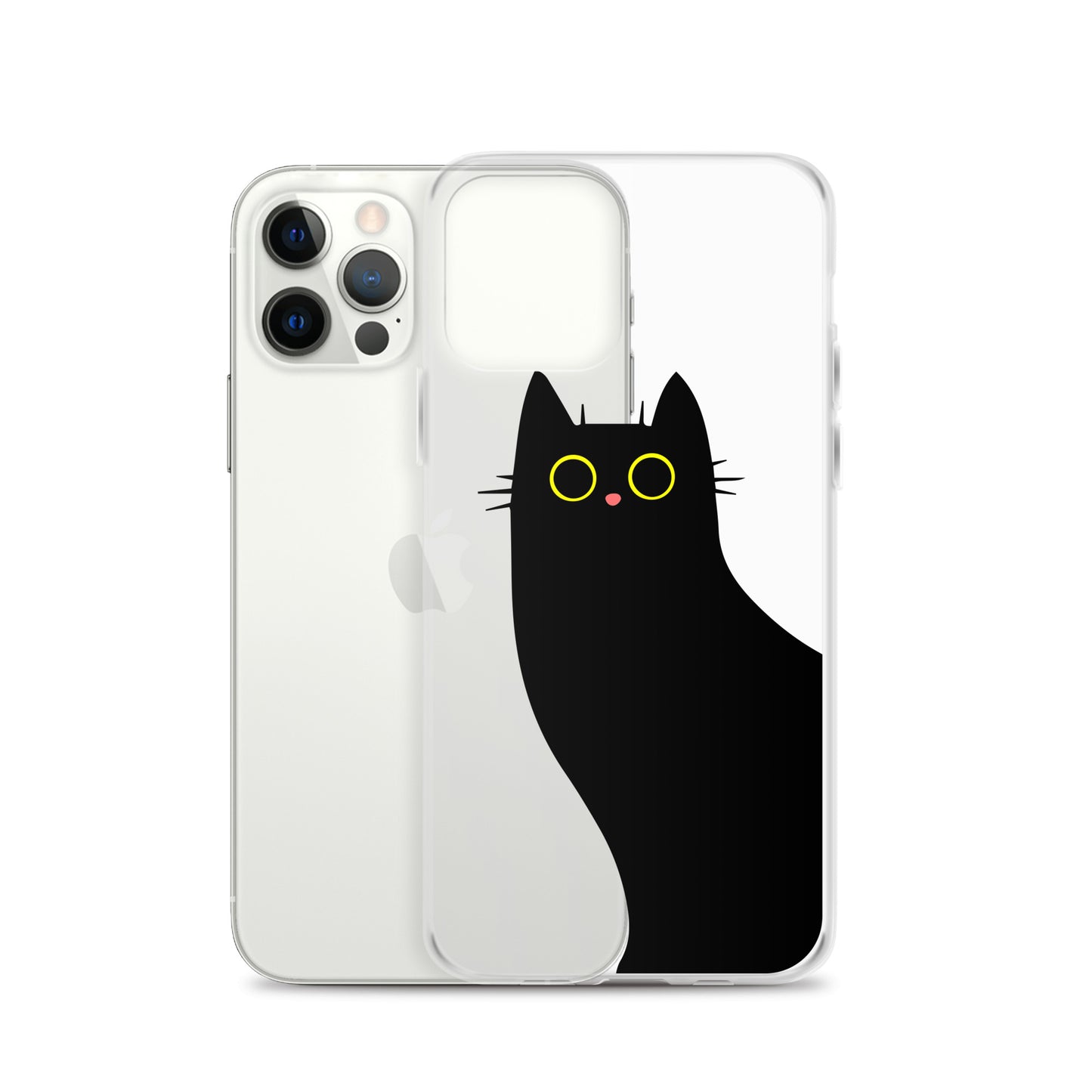 Clear Case for iPhone® Cat Watch