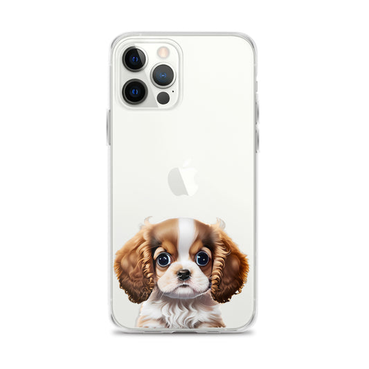 Clear Case for iPhone® Cavelier King Charles Spaniel Puppy