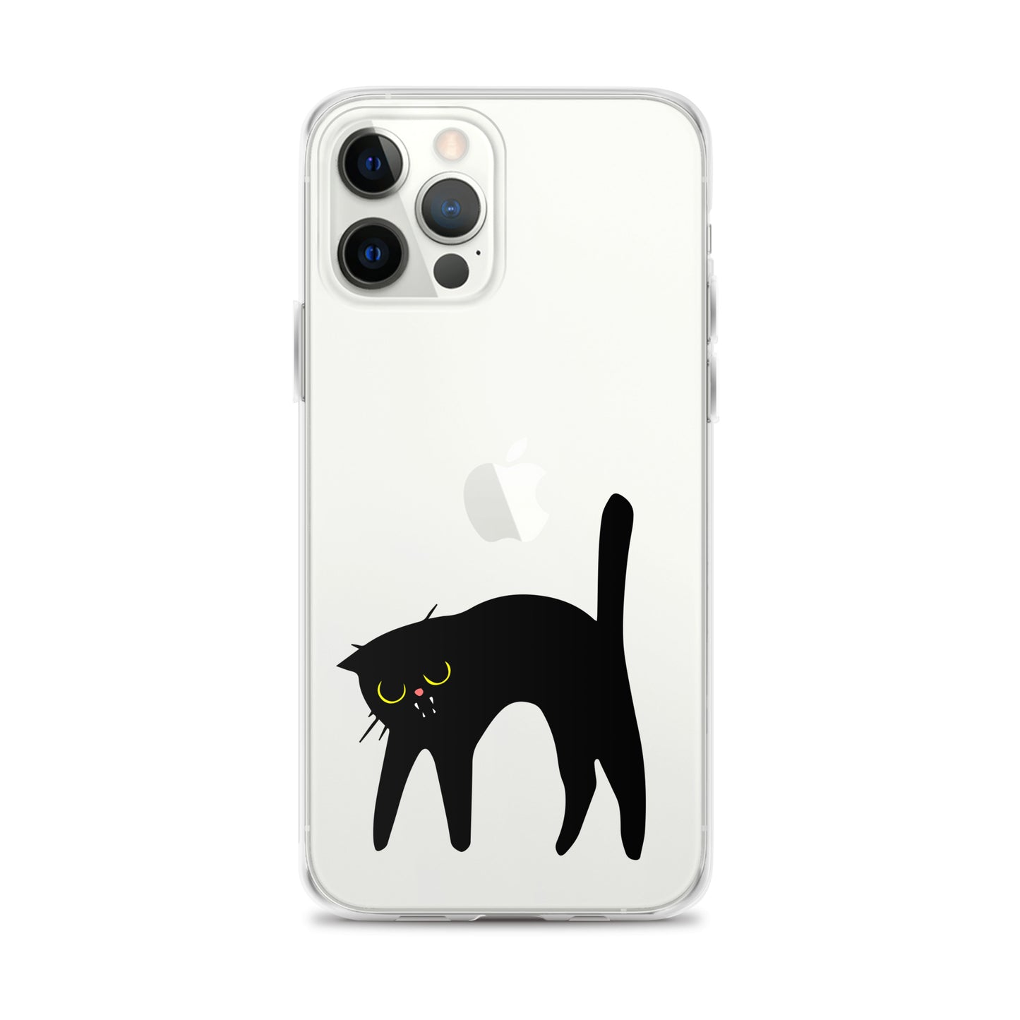 Clear Case for iPhone® Mad Cat