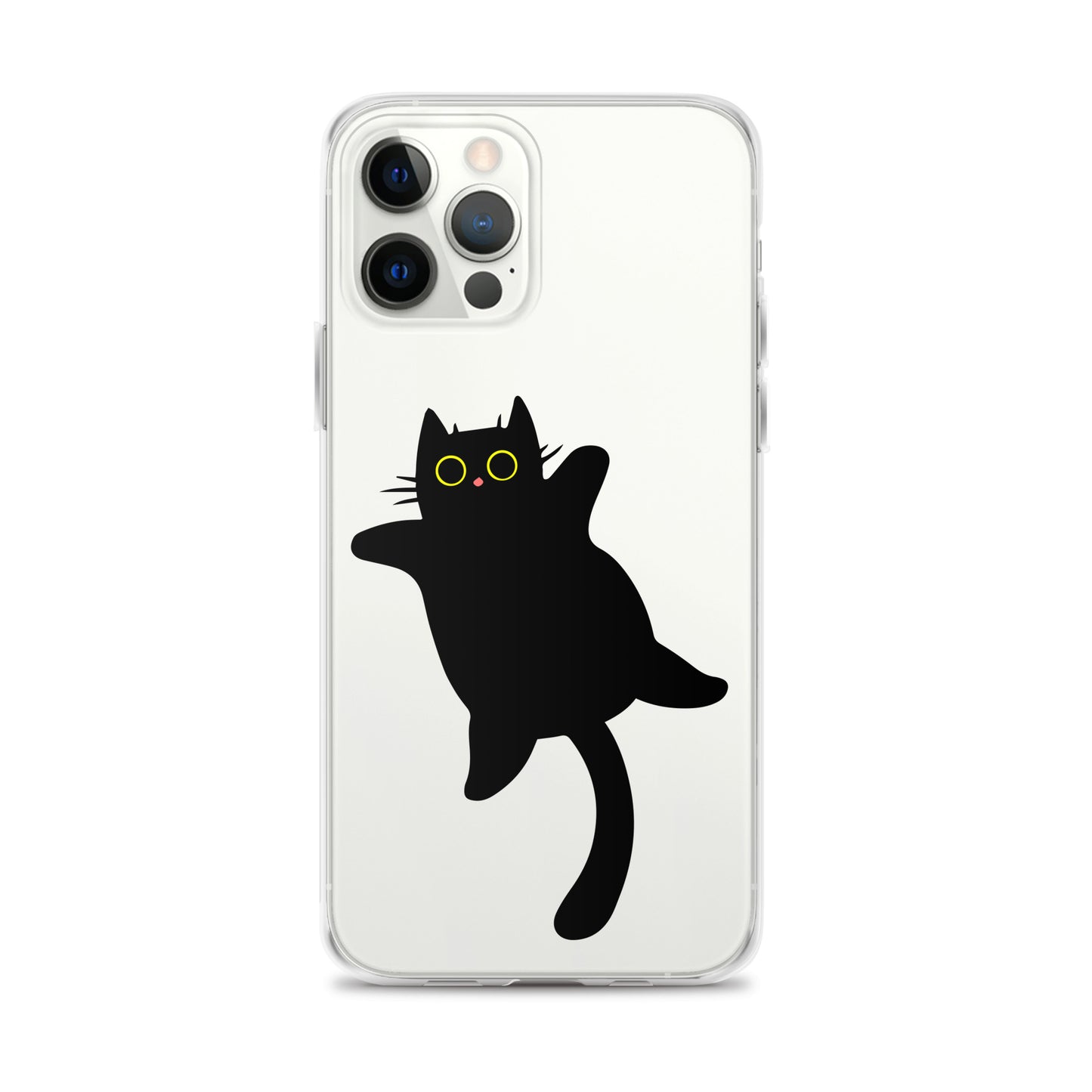 Clear Case for iPhone® Cat Belly Rub