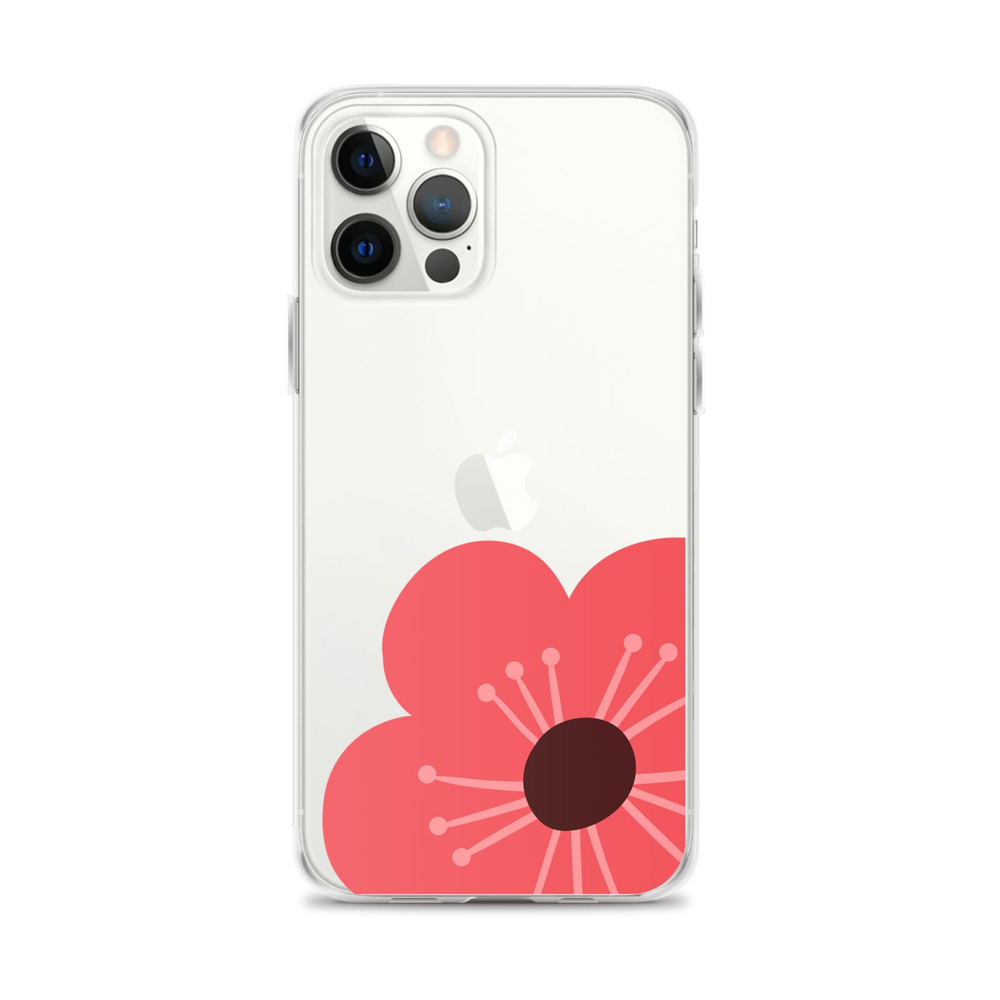 Clear Case for iPhone® Flower