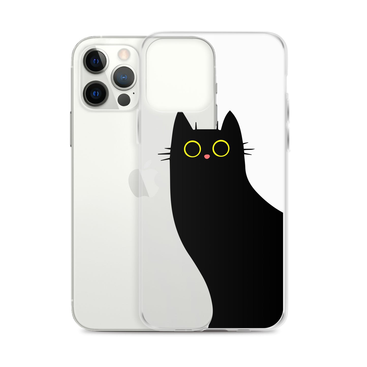 Clear Case for iPhone® Cat Watch