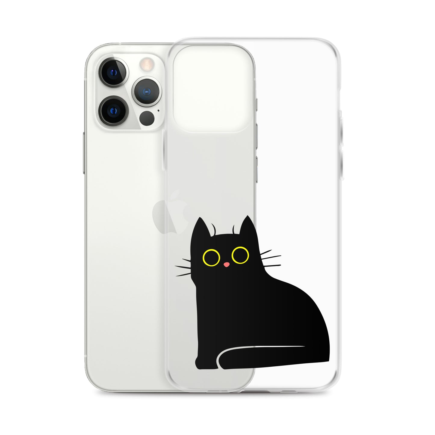 Clear Case for iPhone® Cat Sit