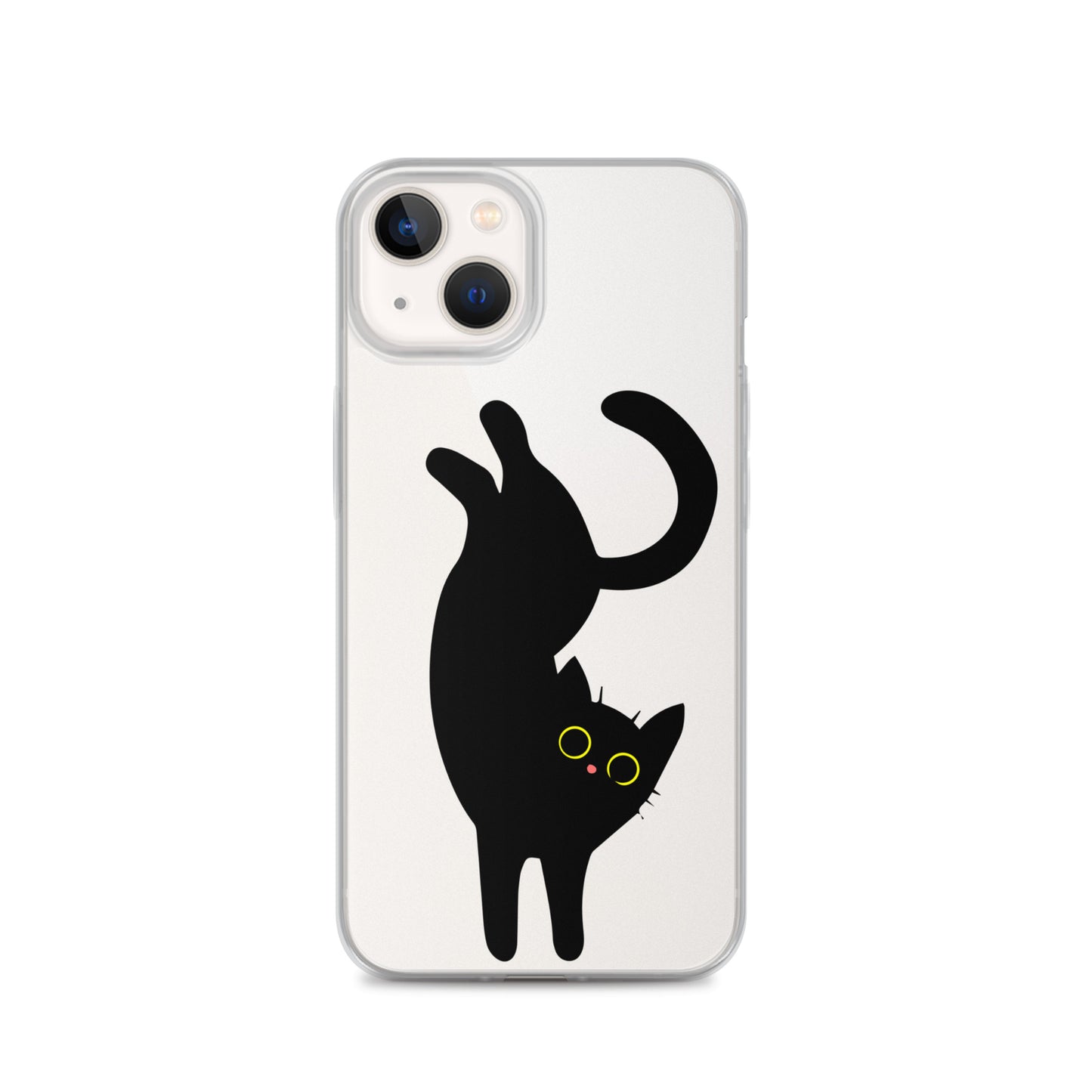 Clear Case for iPhone® Playful Cat