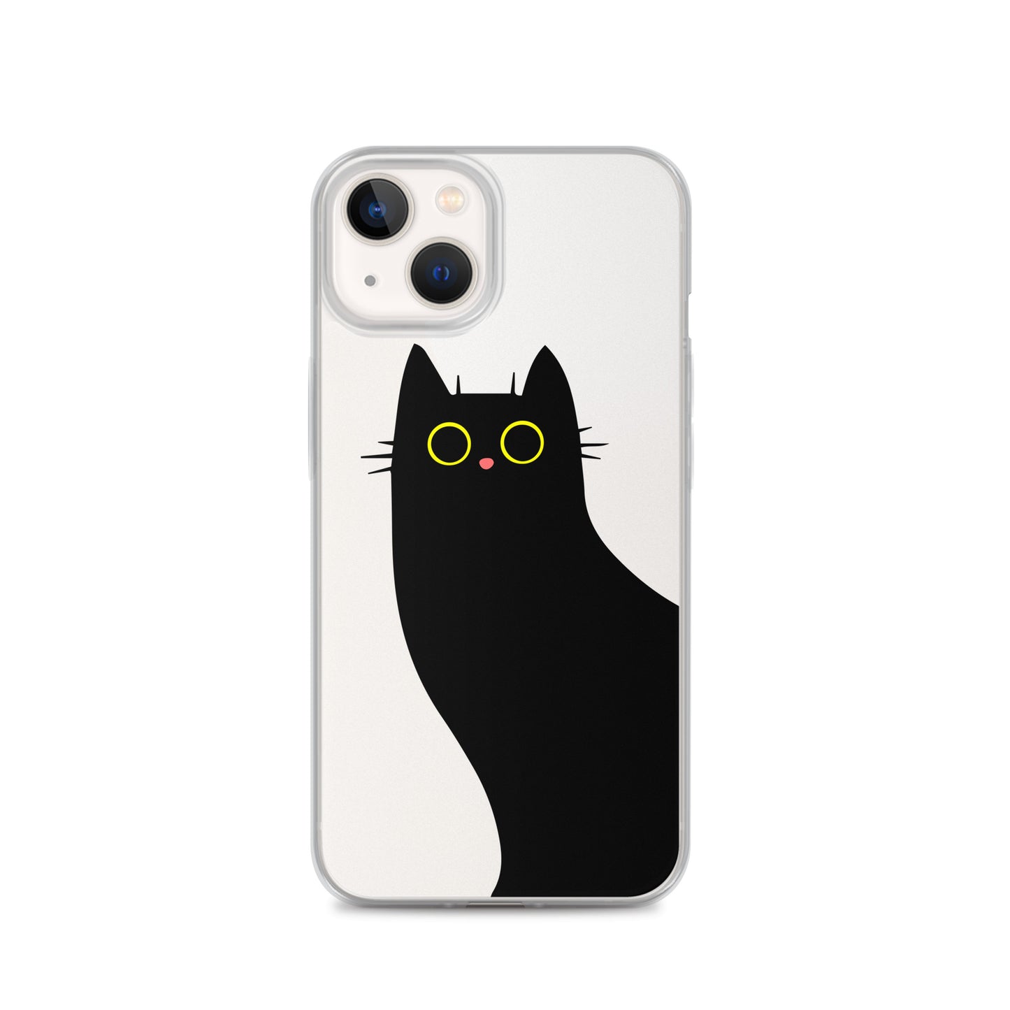 Clear Case for iPhone® Cat Watch