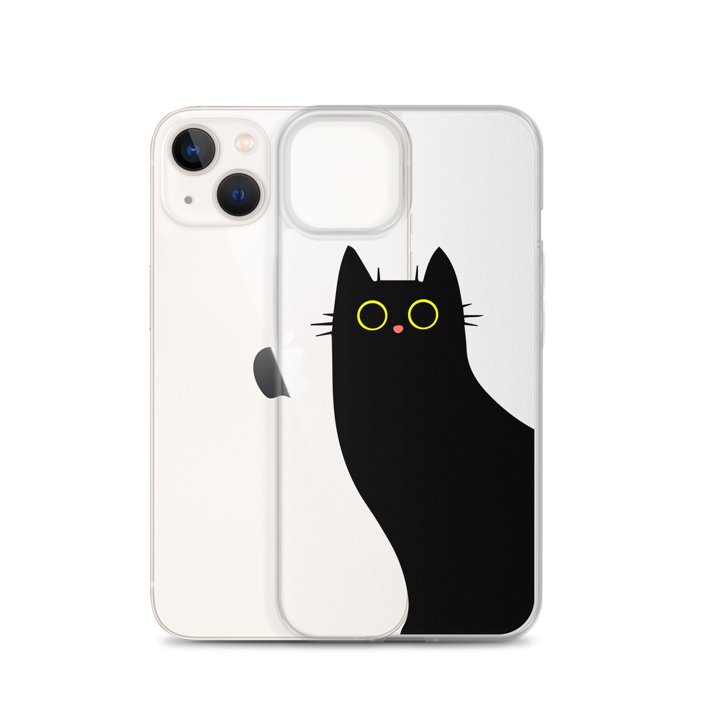 Clear Case for iPhone® Cat Watch