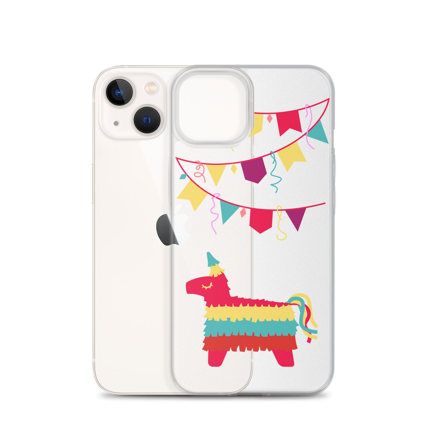 Clear Case for iPhone® Pinata Party