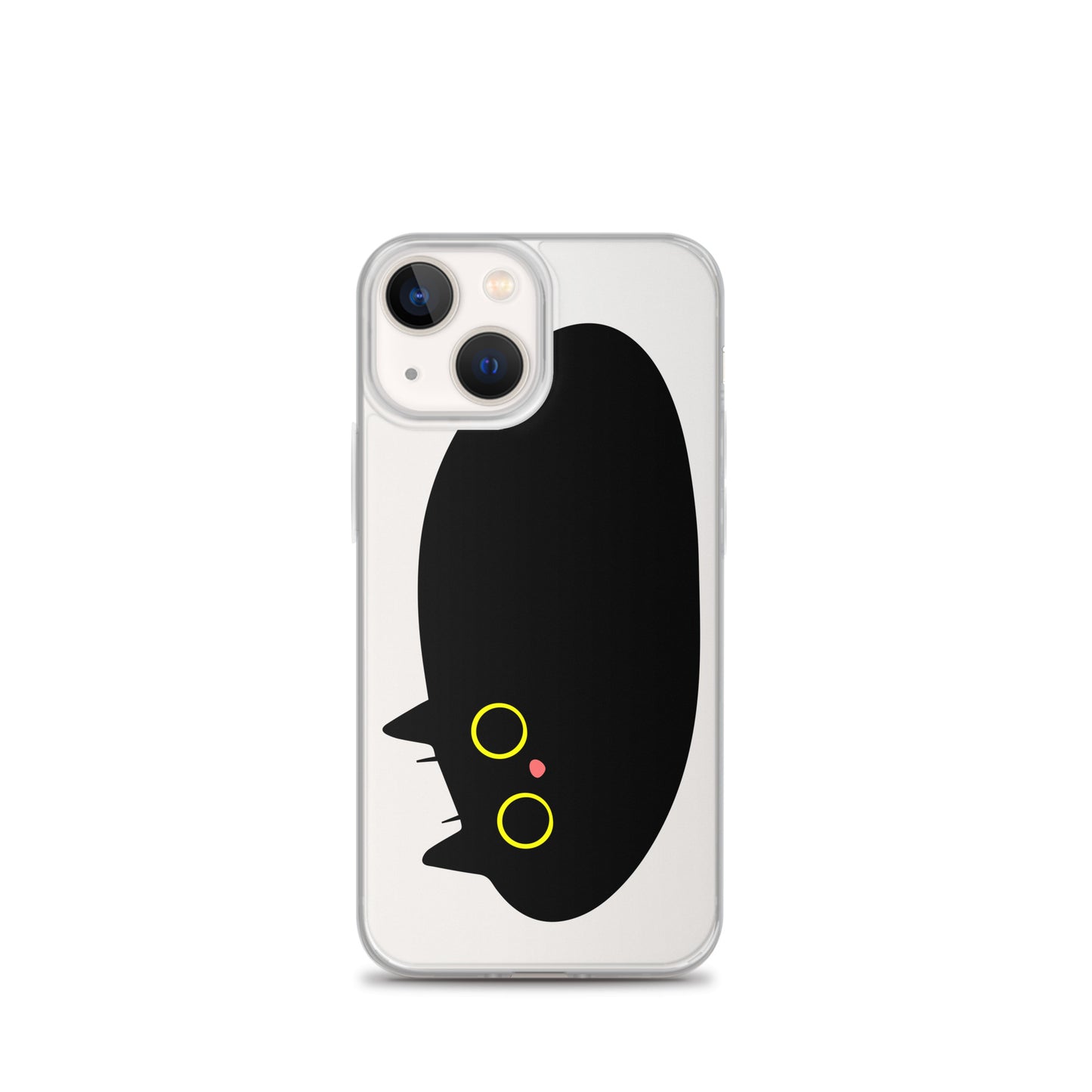 Clear Case for iPhone® Cat Puddle