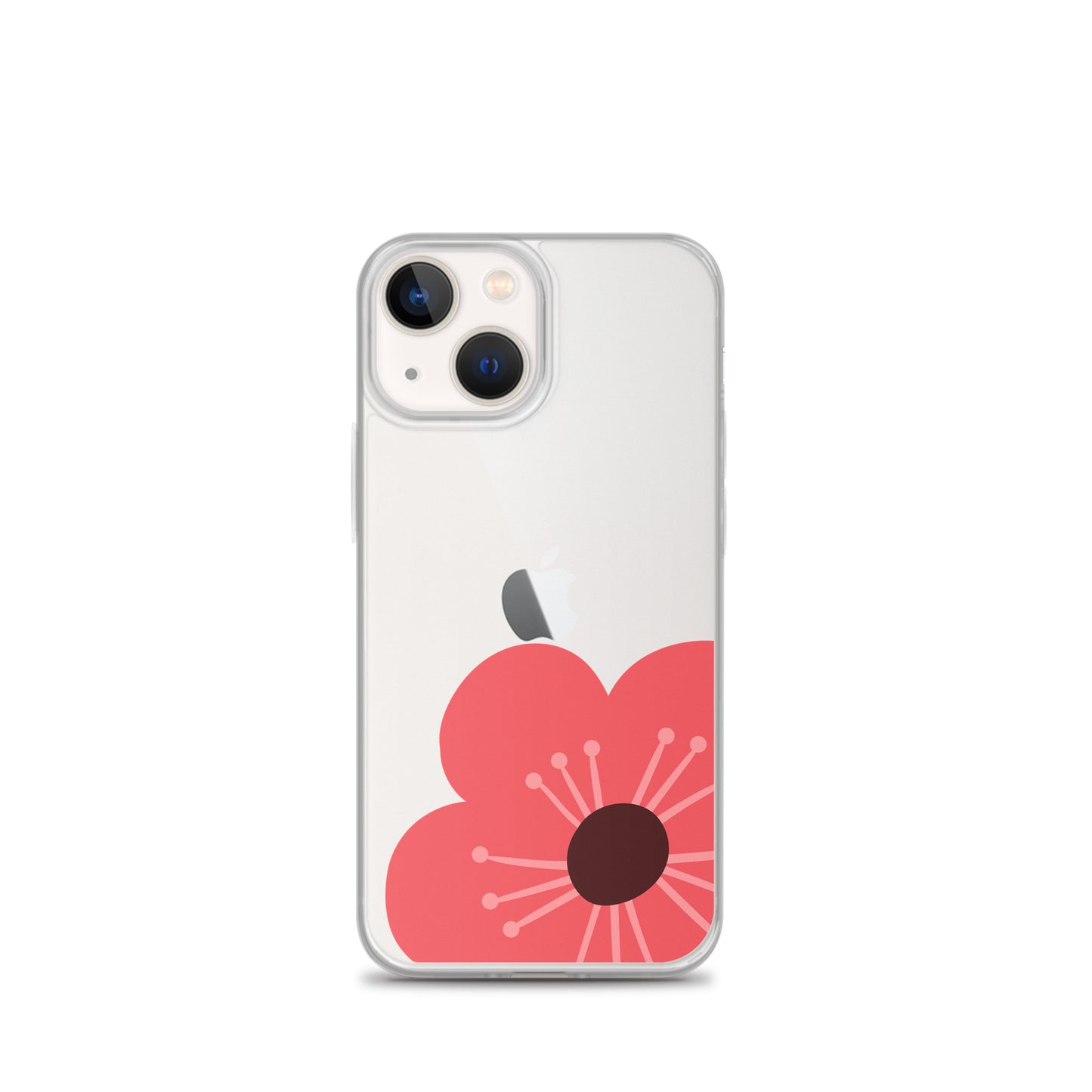 Clear Case for iPhone® Flower