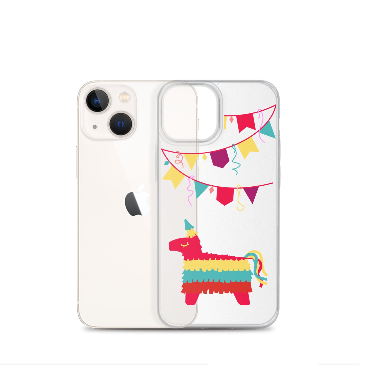 Clear Case for iPhone® Pinata Party