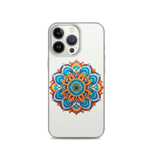 Clear Case for iPhone® Mandala 1