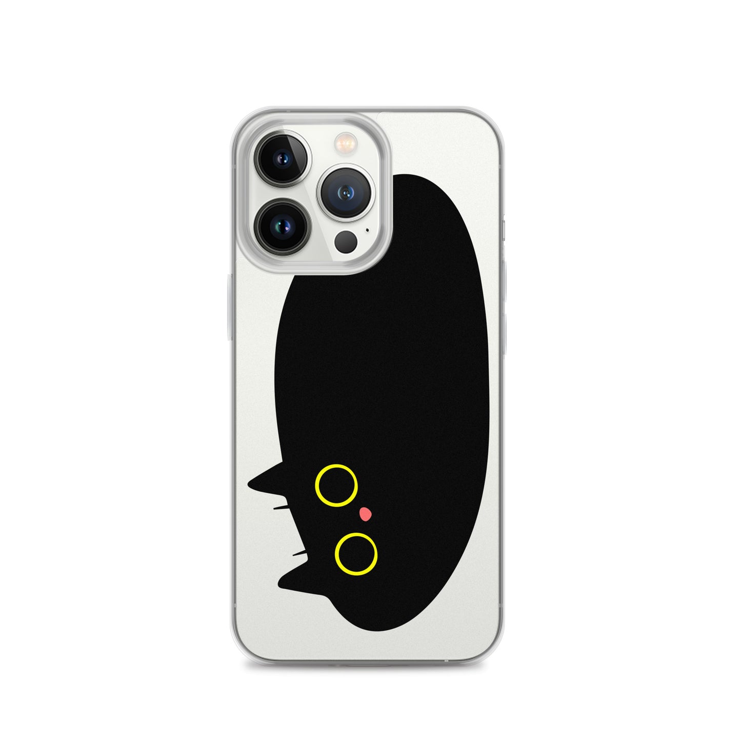 Clear Case for iPhone® Cat Puddle