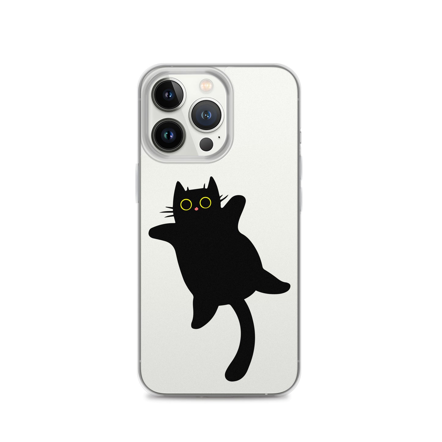 Clear Case for iPhone® Cat Belly Rub