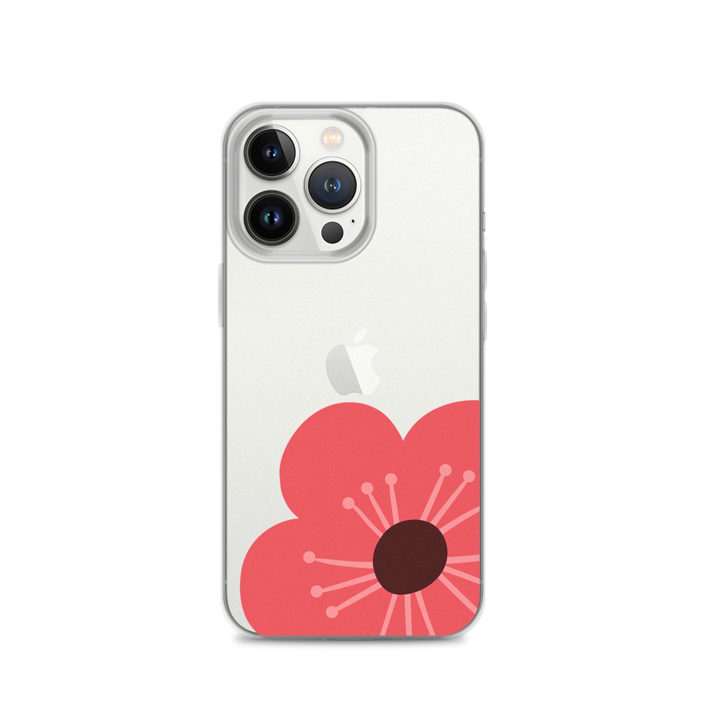 Clear Case for iPhone® Flower