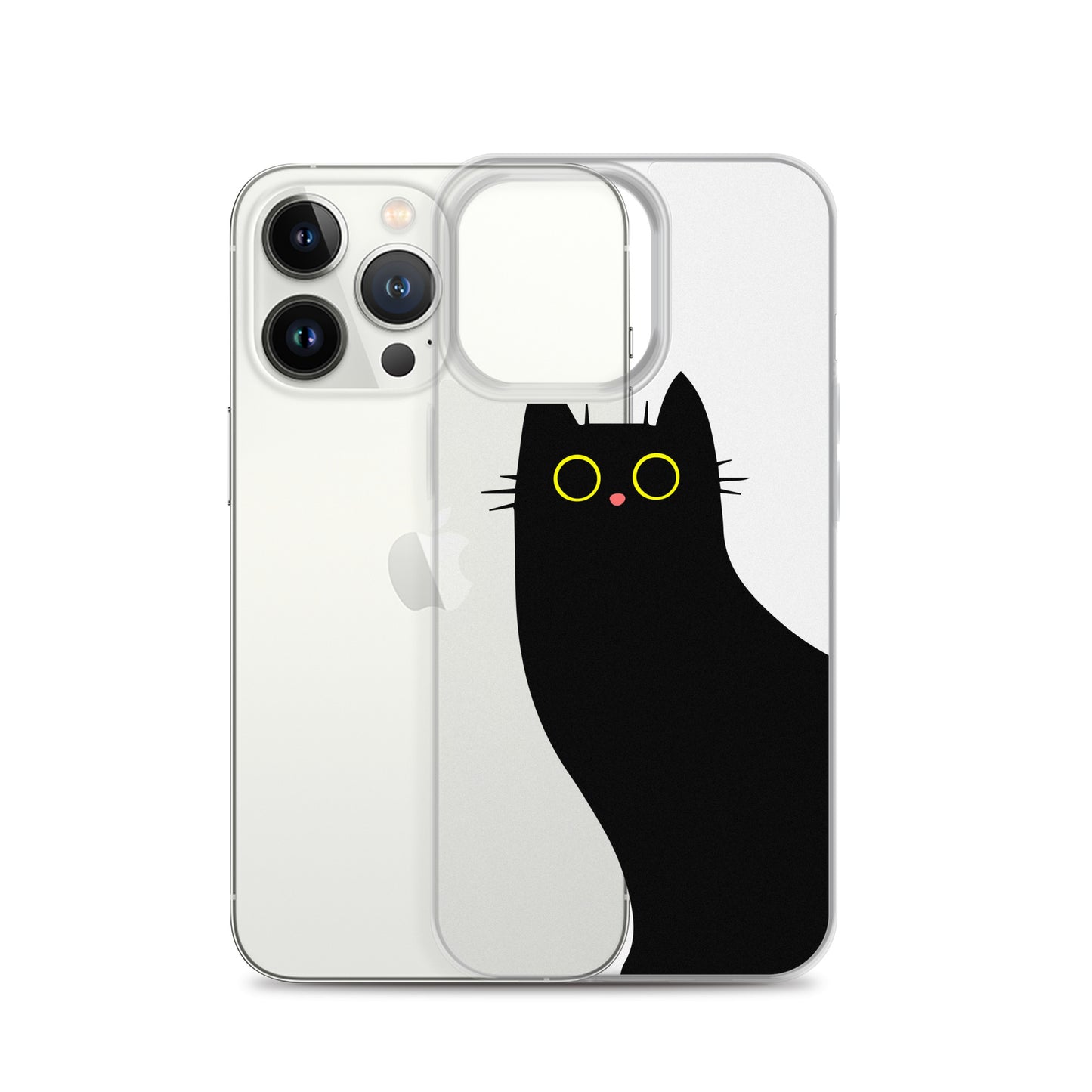 Clear Case for iPhone® Cat Watch