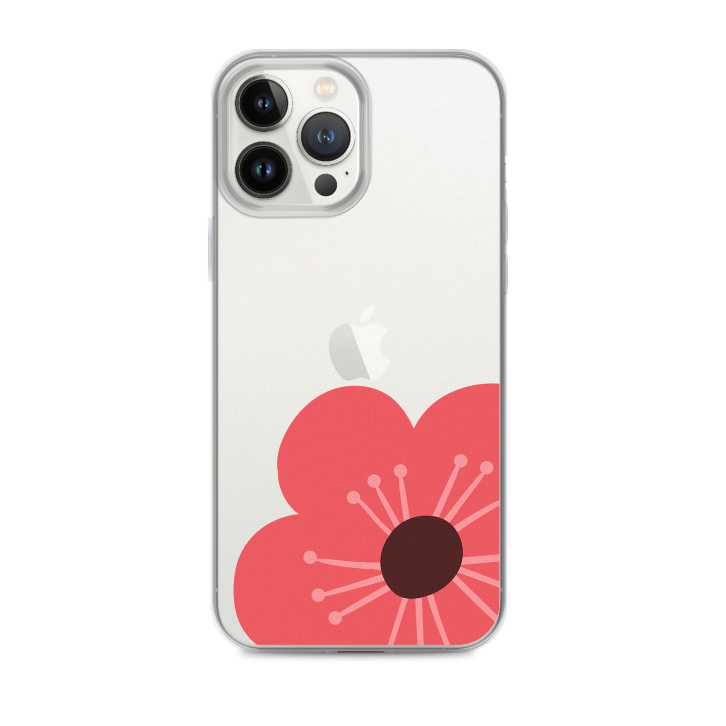 Clear Case for iPhone® Flower