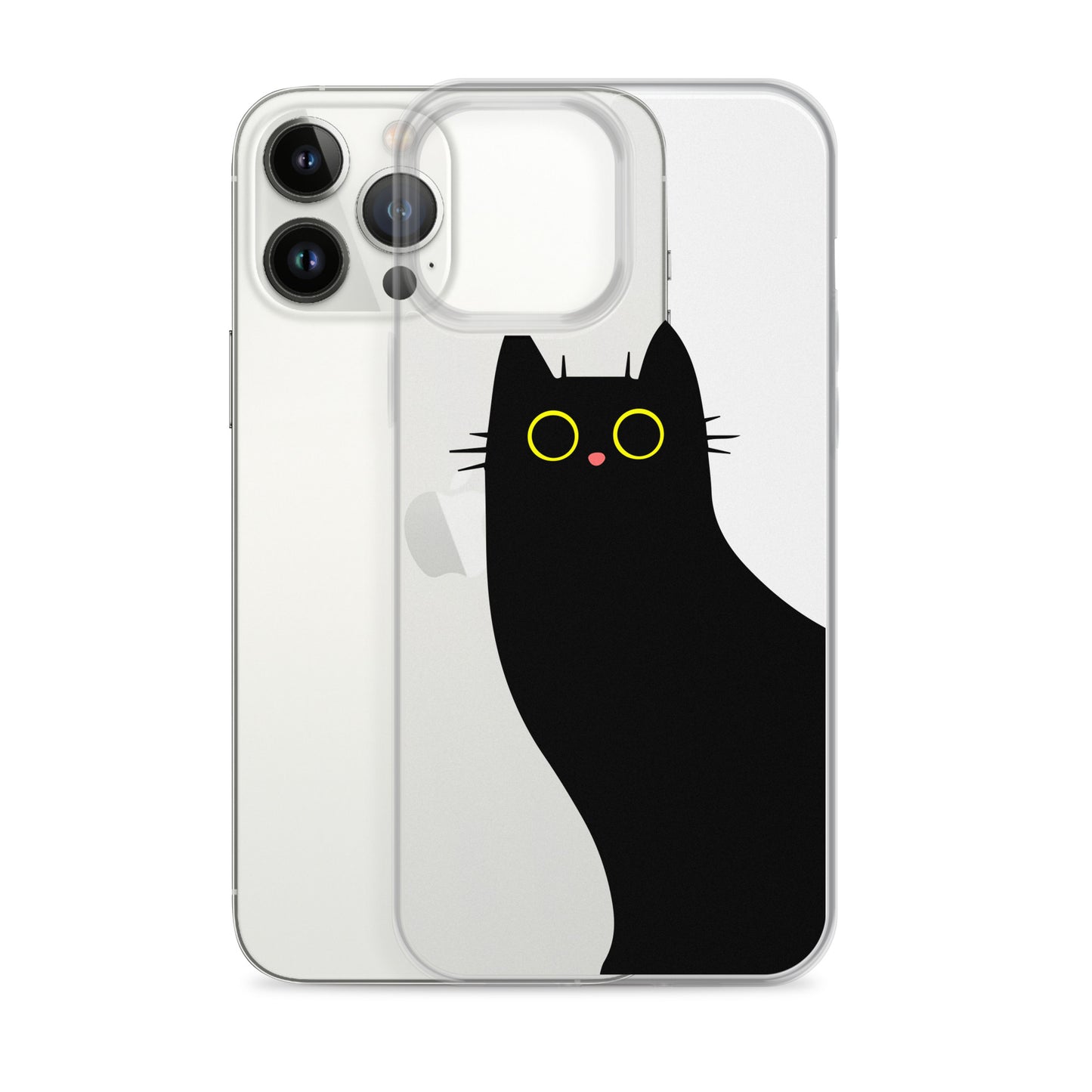 Clear Case for iPhone® Cat Watch