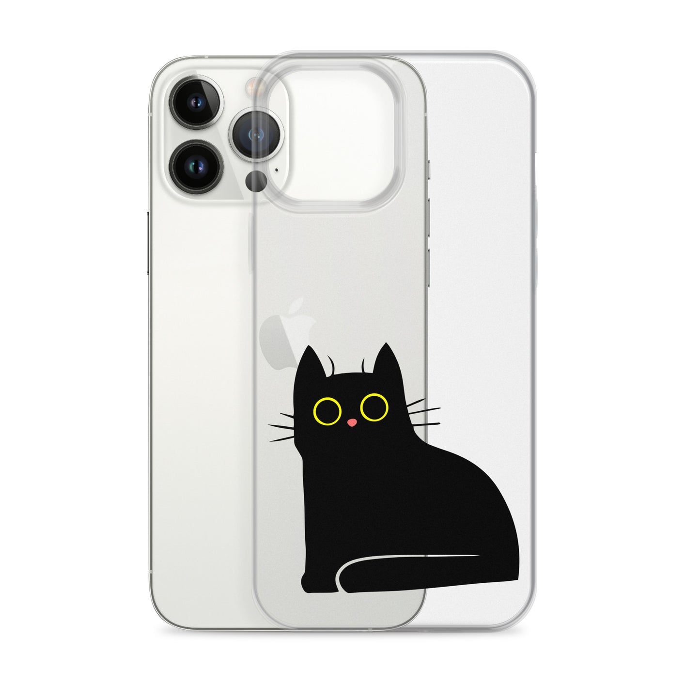 Clear Case for iPhone® Cat Sit