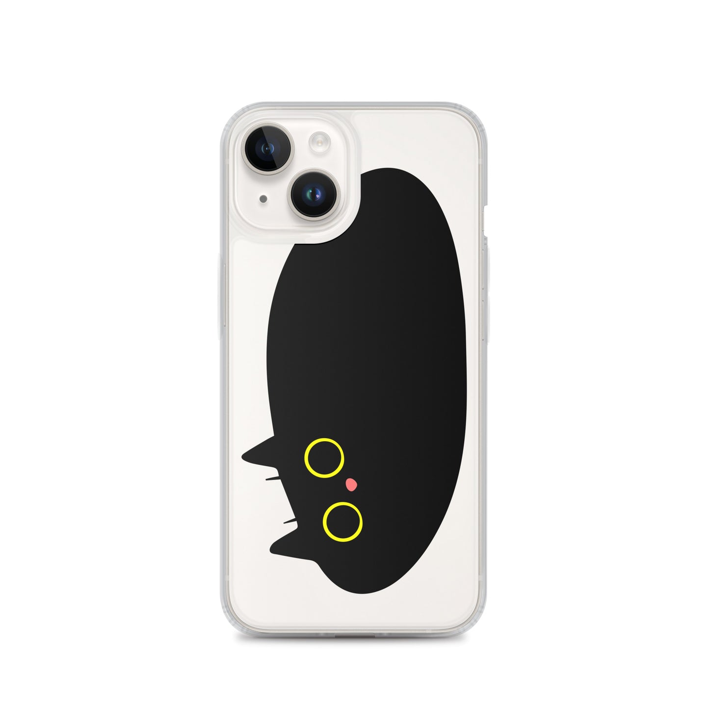 Clear Case for iPhone® Cat Puddle