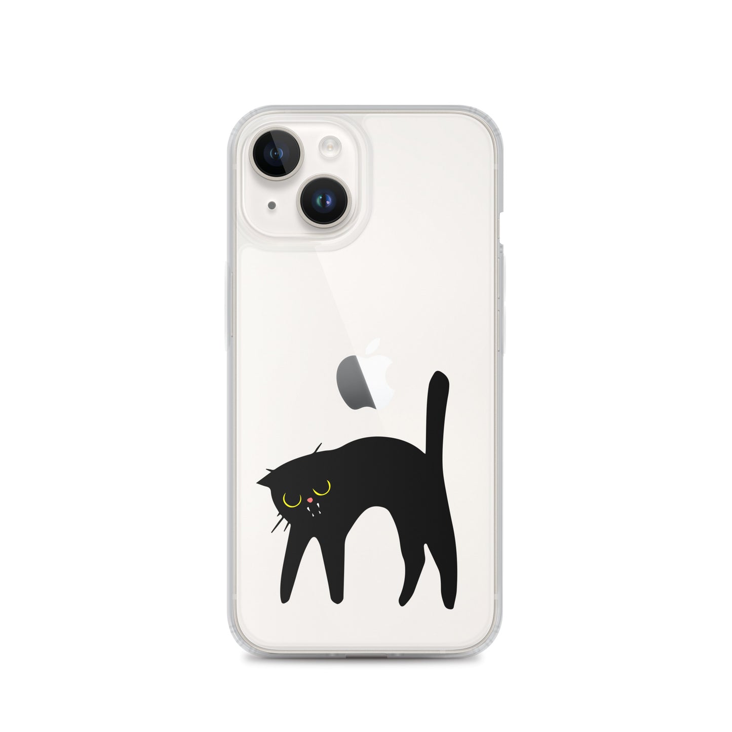 Clear Case for iPhone® Mad Cat