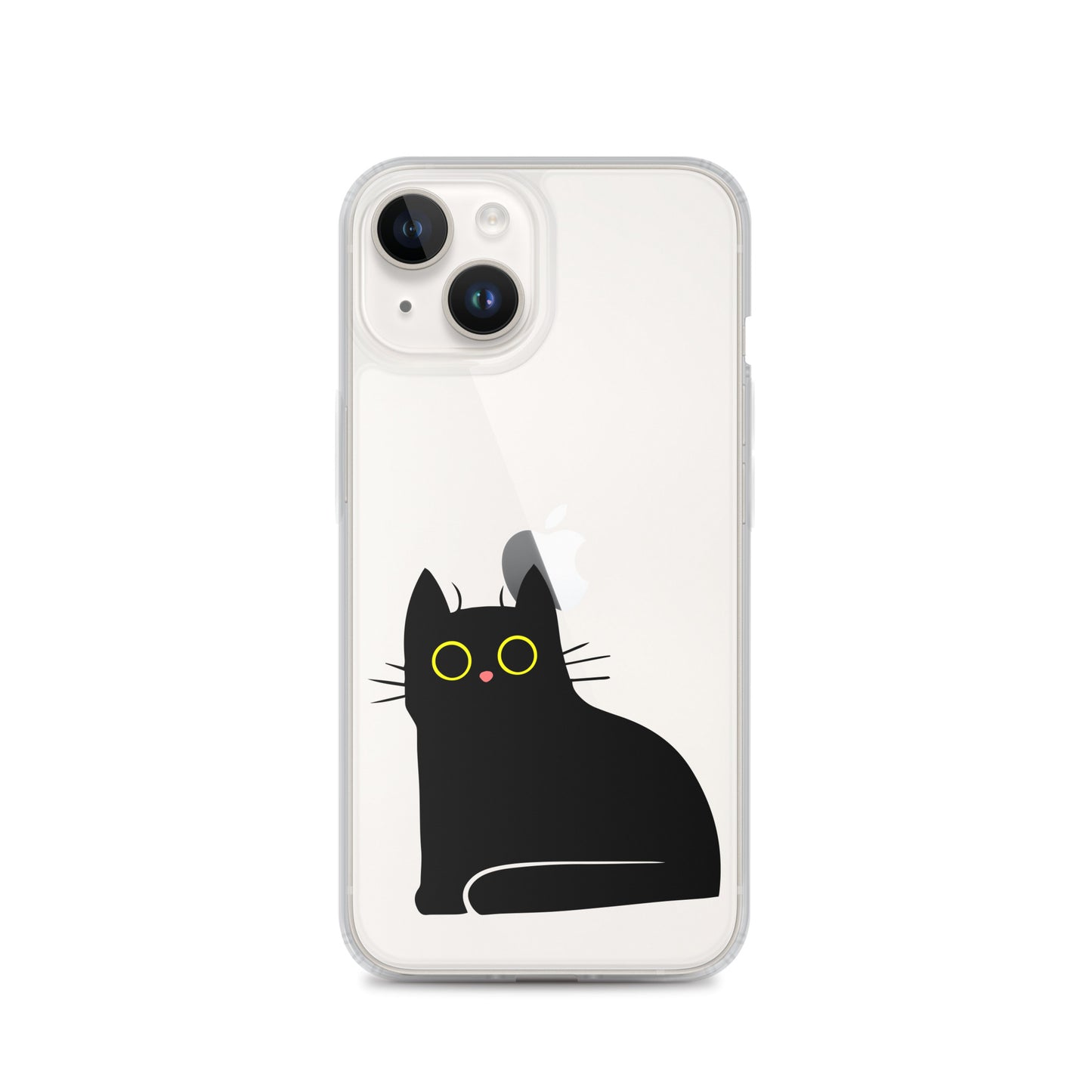 Clear Case for iPhone® Cat Sit