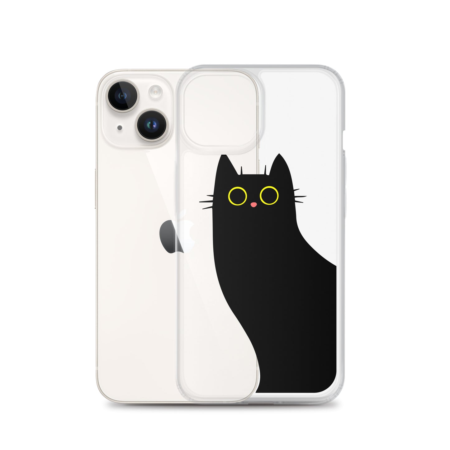 Clear Case for iPhone® Cat Watch