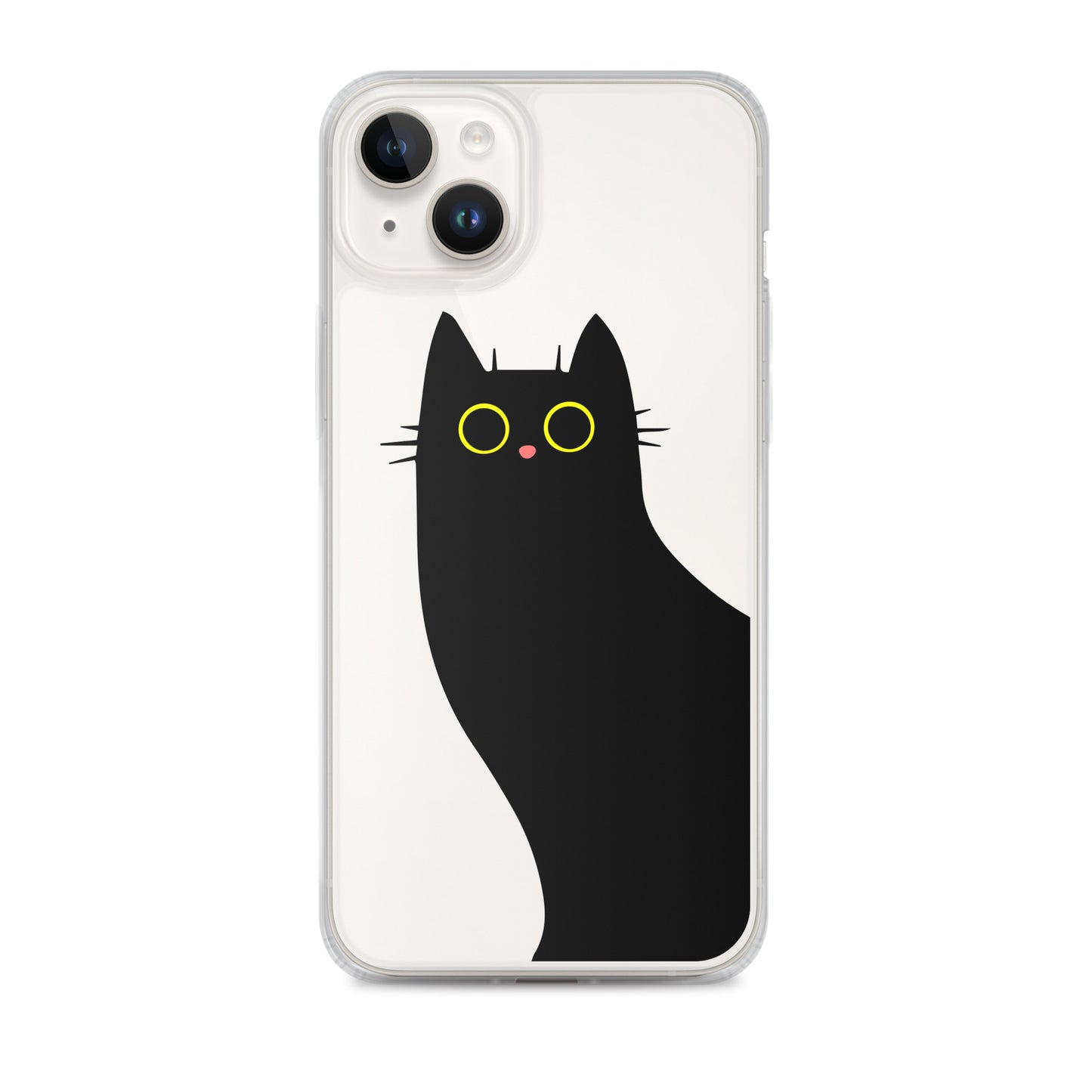 Clear Case for iPhone® Cat Watch